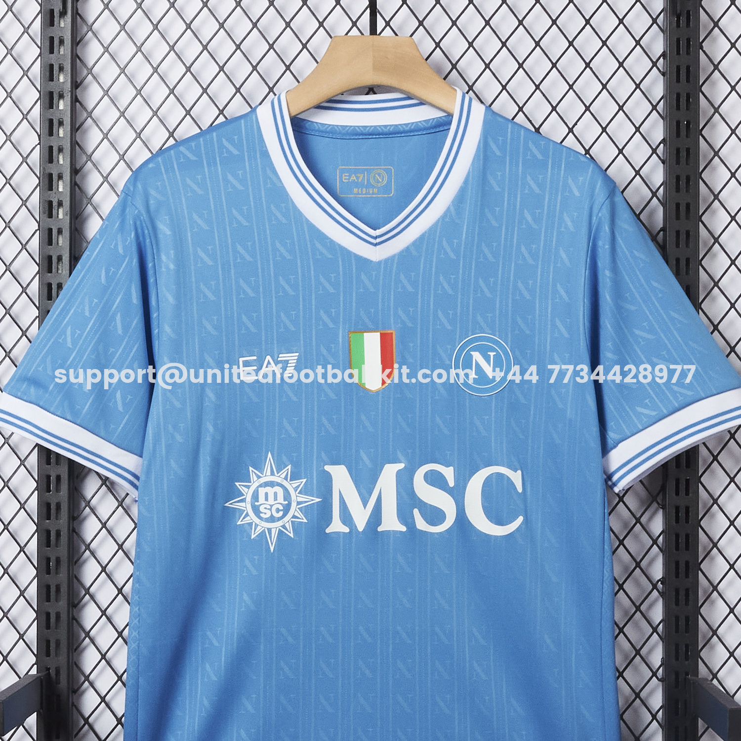 Unitedfootballkit.com | Napoli 25-26 European Home Blue Jersey - Fans Version -Customize Name, Number and Patch | Worldwide Shipping