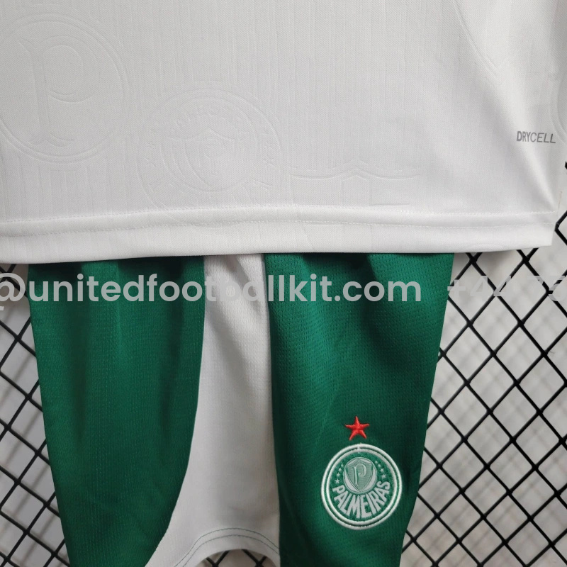 Unitedfootballkit.com | Palmeiras 2024 Away Stadium Kids Kit -Customize Name, Number and Patch | Worldwide Shipping