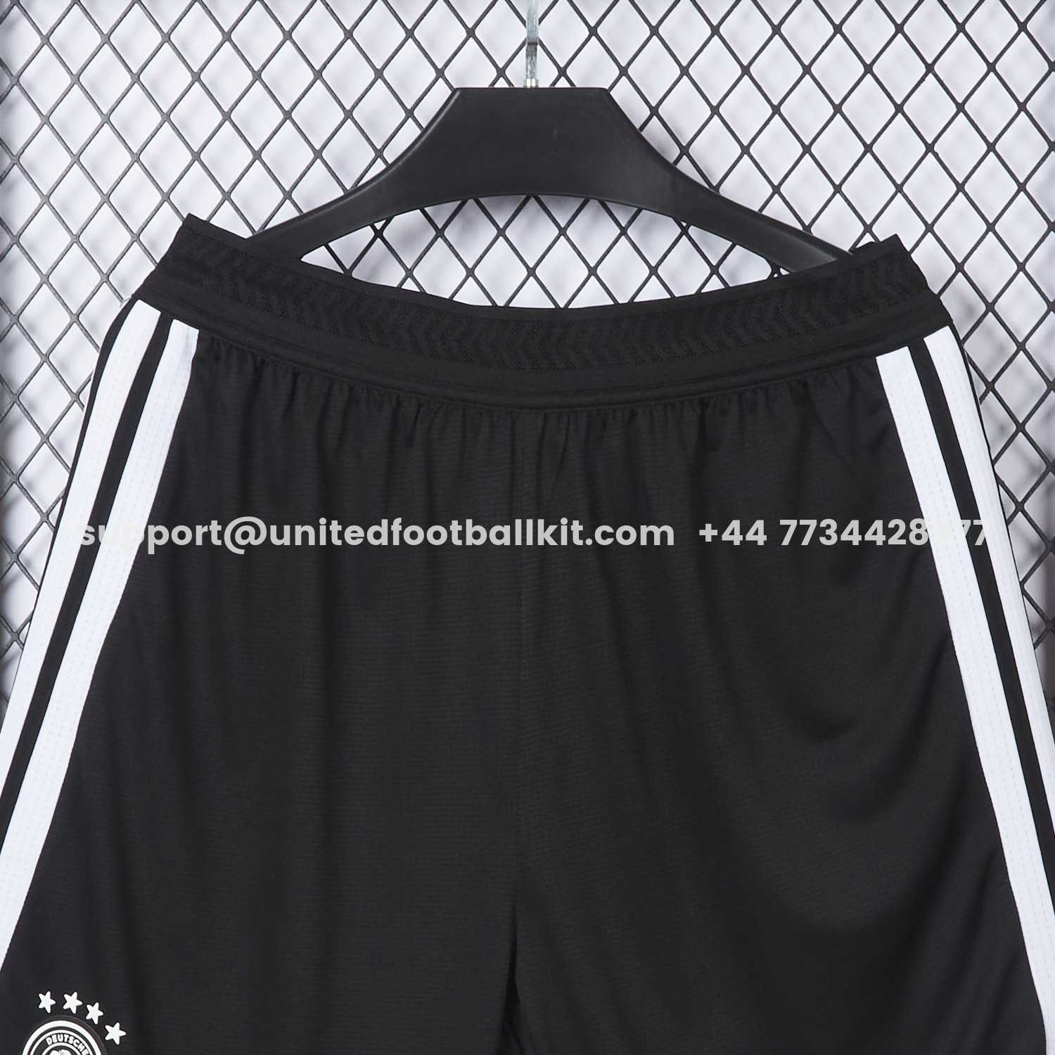 Unitedfootballkit.com | Germany 2026 Black Shorts - Player Version -Customize Name, Number and Patch | Worldwide Shipping