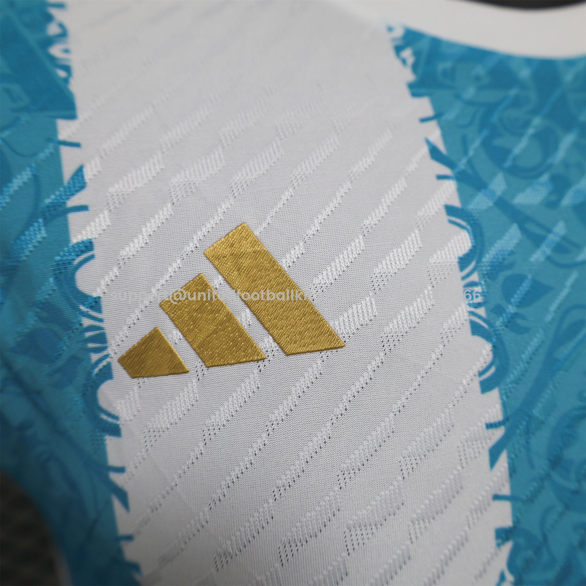 Unitedfootballkit.com | Argentina 2024 Blue and White Stripes Special Edition Jersey - Player Version -Customize Name, Number and Patch | Worldwide Shipping