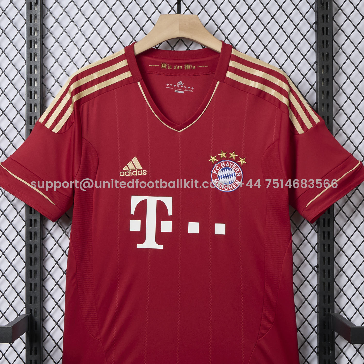 Unitedfootballkit.com | Retro Bayern Munich 2012-13 Home Jersey -Customize Name, Number and Patch | Worldwide Shipping