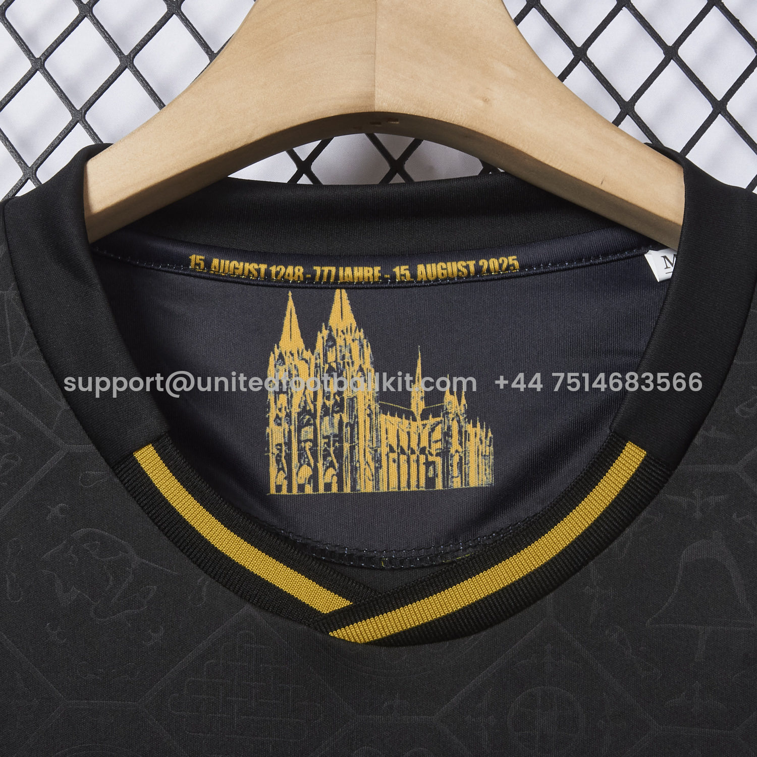 Unitedfootballkit.com | Köln 25-26 Third Black Jersey - Fans Version -Customize Name, Number and Patch | Worldwide Shipping