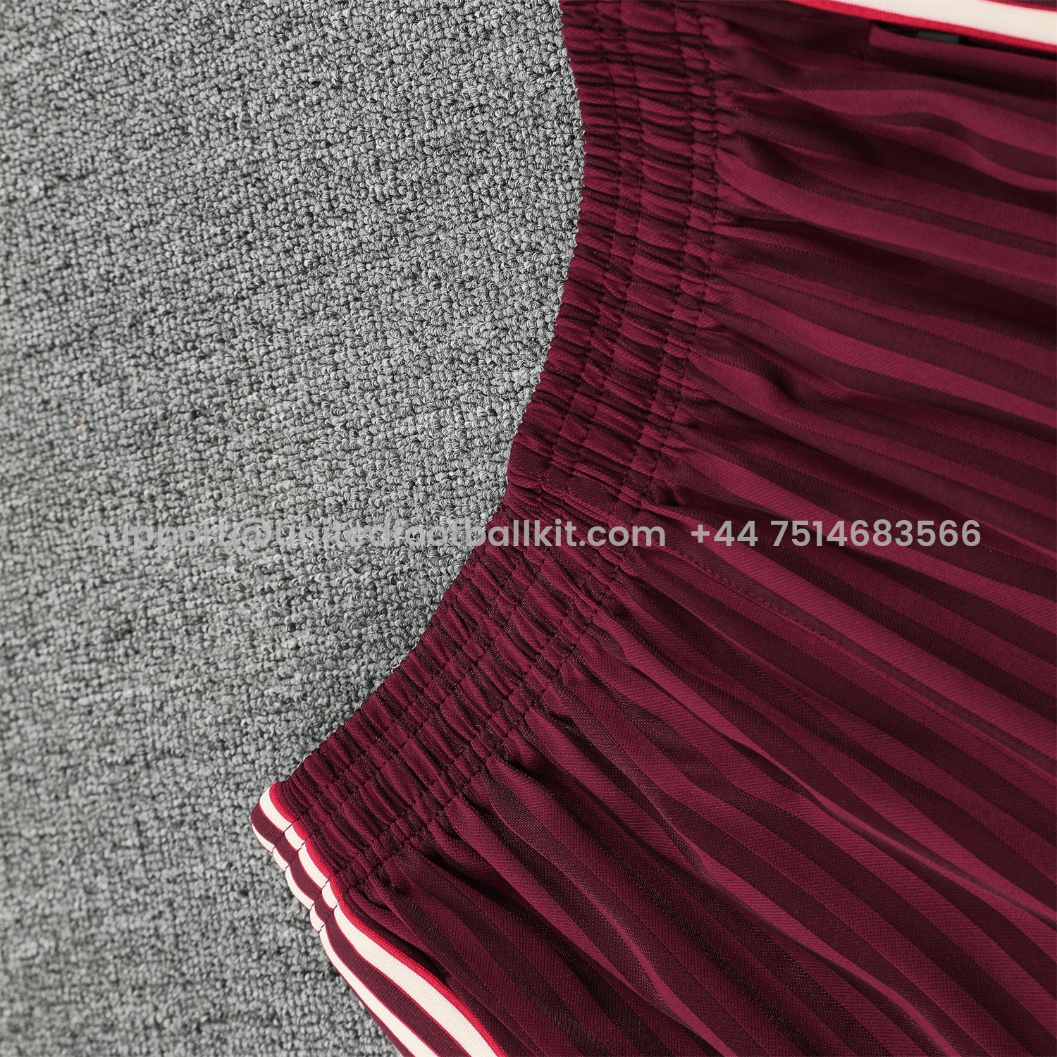 Unitedfootballkit.com | Bayern Munich 25-26 Vest Training Set - Wine Red Lines Vest & Wine Red Lines Shorts -Customize Name, Number and Patch | Worldwide Shipping