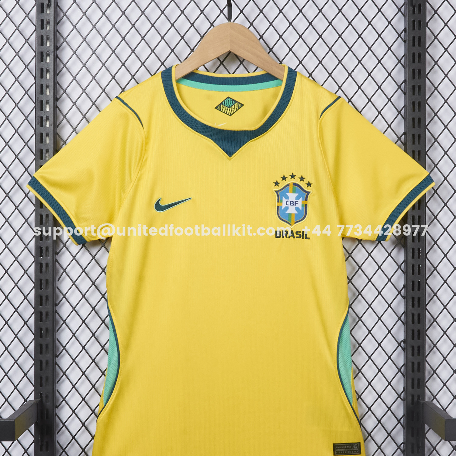 Unitedfootballkit.com | Women's Brazil 2026 Home Jersey -Customize Name, Number and Patch | Worldwide Shipping