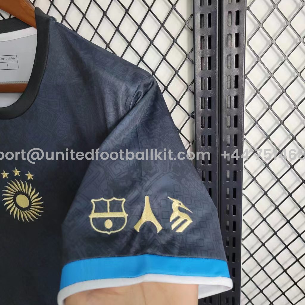 Unitedfootballkit.com | Argentina La Pulga Limited Edition Jersey - Fans Version -Customize Name, Number and Patch | Worldwide Shipping