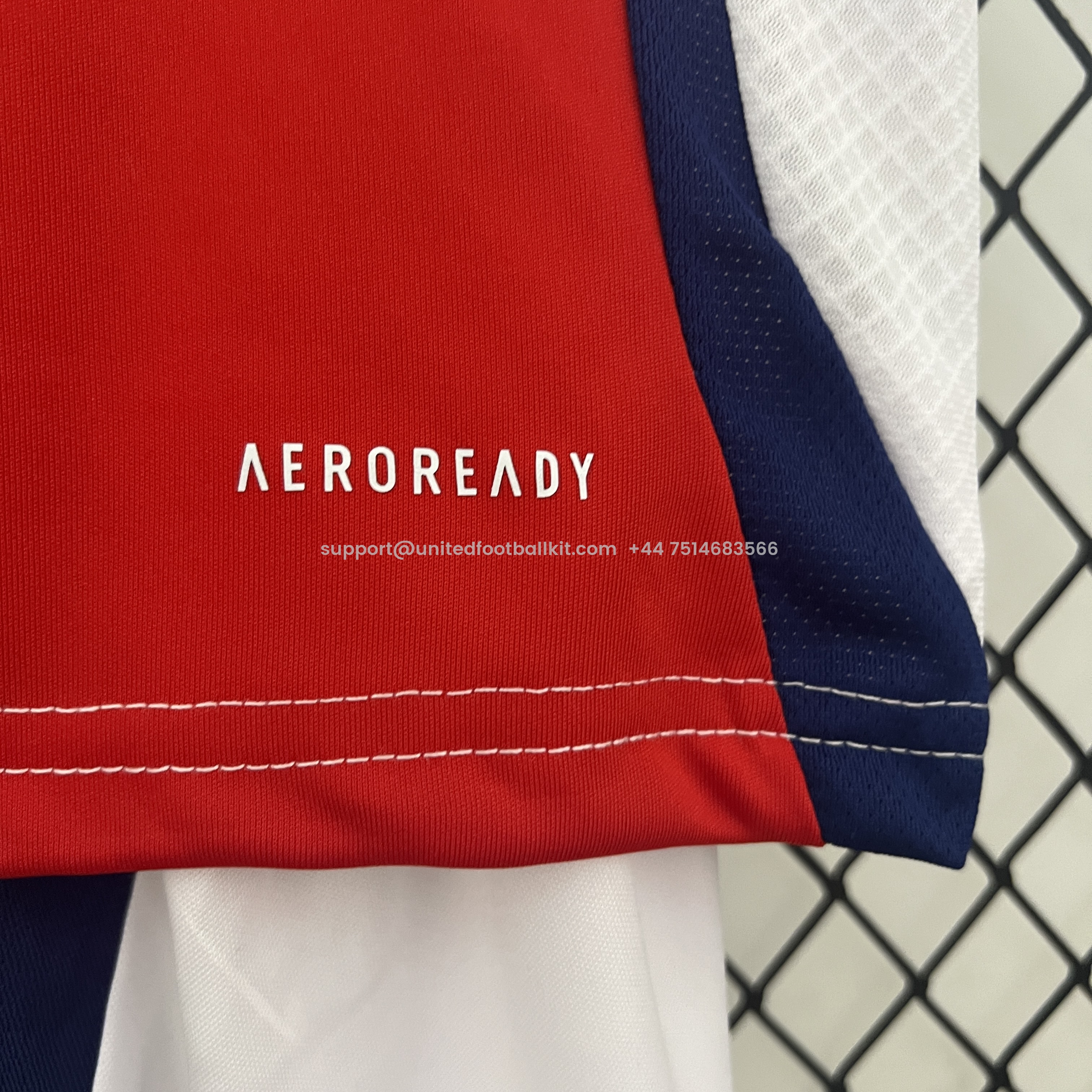 Unitedfootballkit.com | Arsenal 24-25 Home Stadium Kids Kit -Customize Name, Number and Patch | Worldwide Shipping