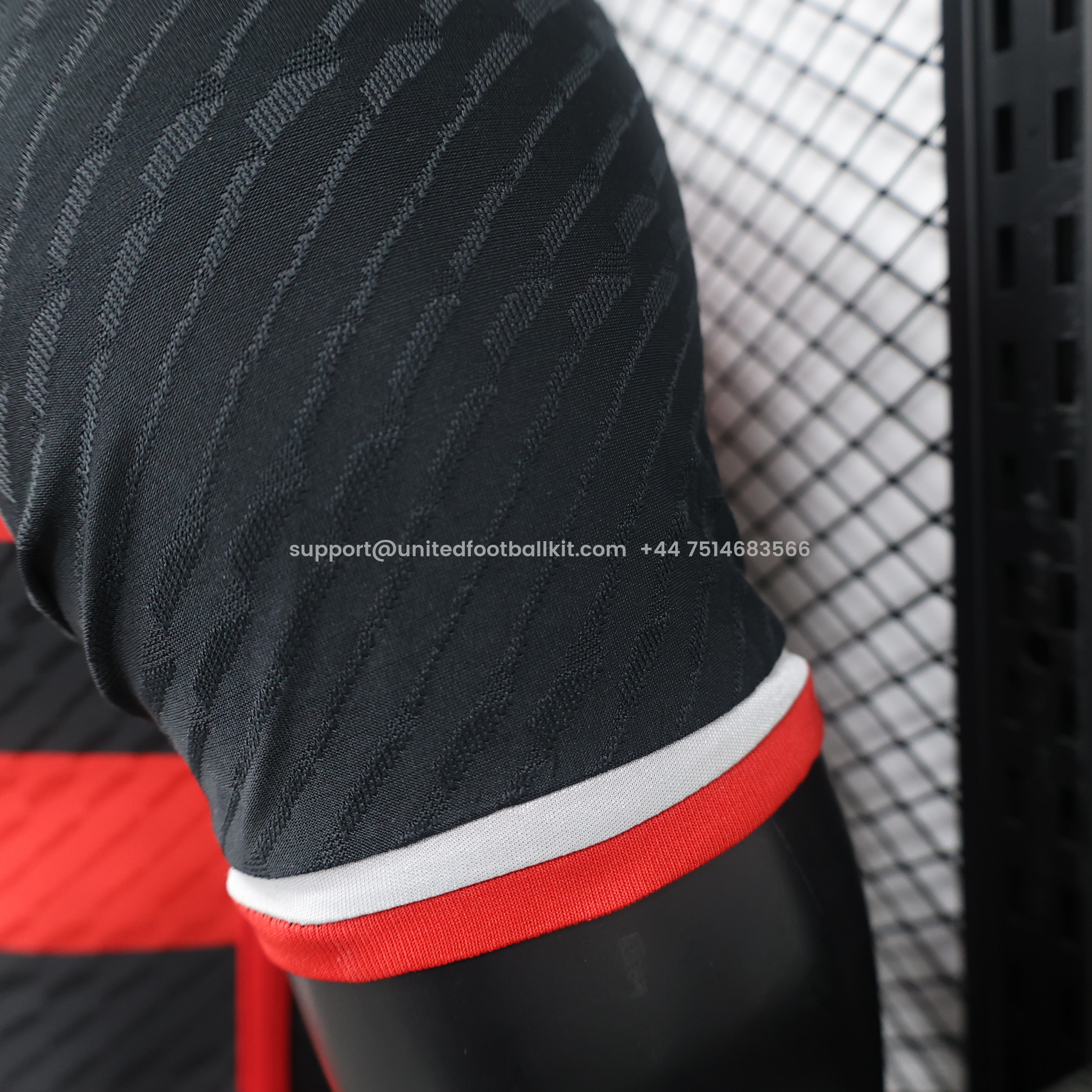 Unitedfootballkit.com | Flamengo 2024 Home Stadium Jersey - Player Version -Customize Name, Number and Patch | Worldwide Shipping