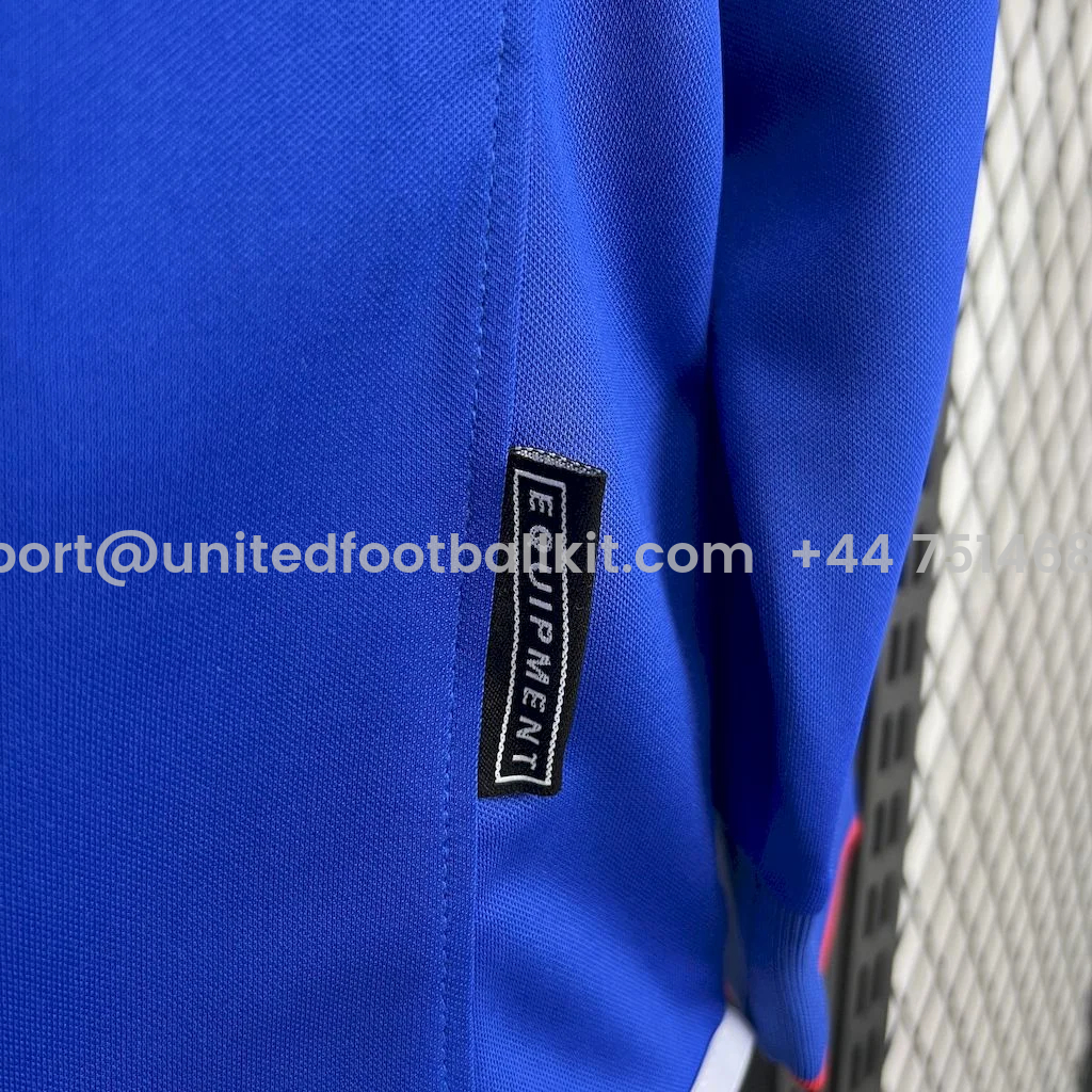 Unitedfootballkit.com | Retro Japan 2000 Home Long Sleeves Jersey -Customize Name, Number and Patch | Worldwide Shipping