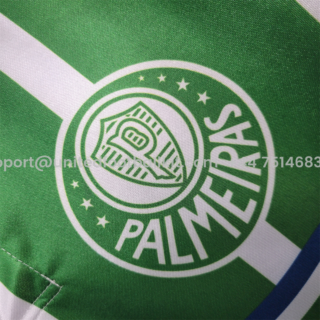 Unitedfootballkit.com | Retro Palmeiras 1992 Home Stadium Jersey -Customize Name, Number and Patch | Worldwide Shipping