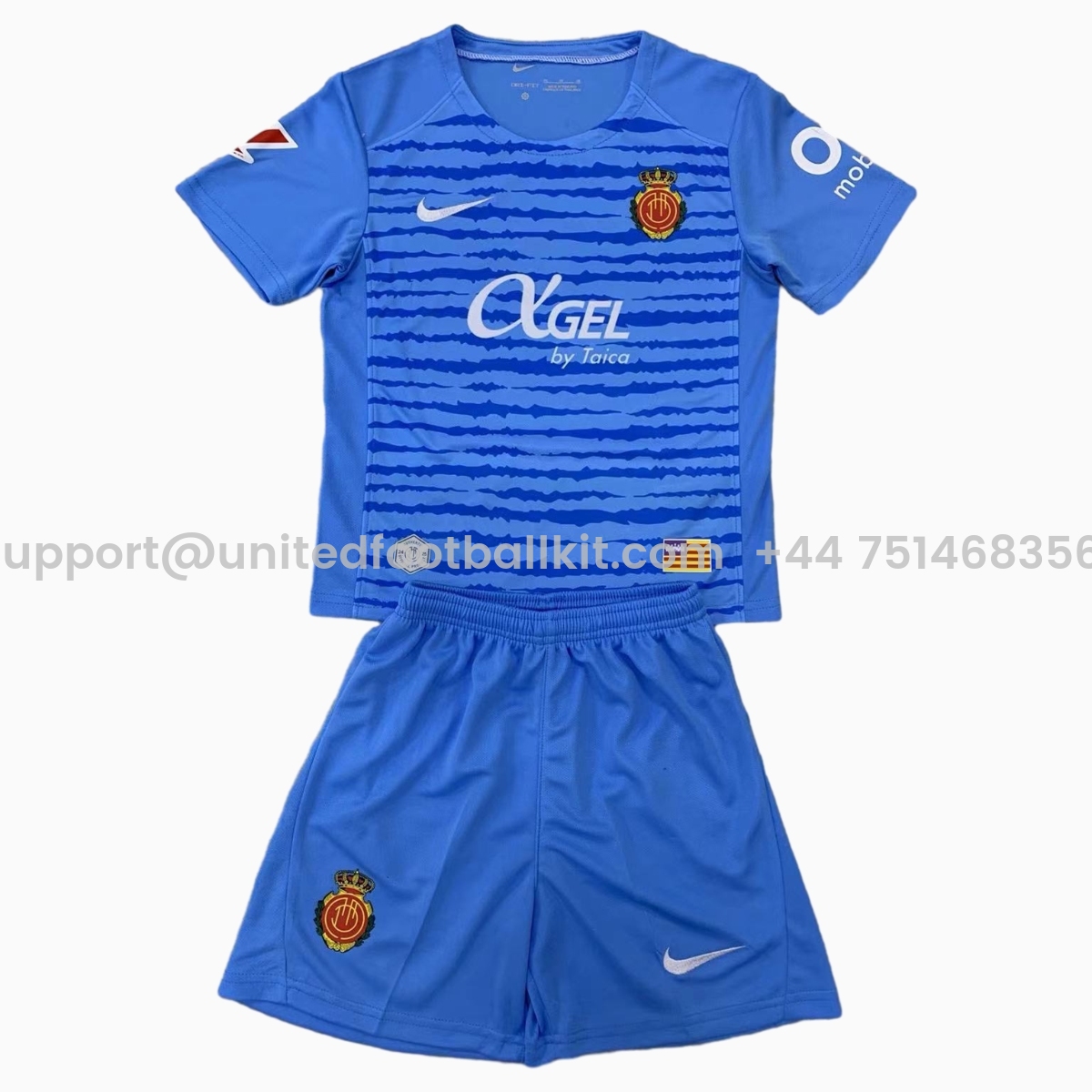 Unitedfootballkit.com | RCD Mallorca 24-25 Third Men's Adult Jersey Set - Fans Version -Customize Name, Number and Patch | Worldwide Shipping