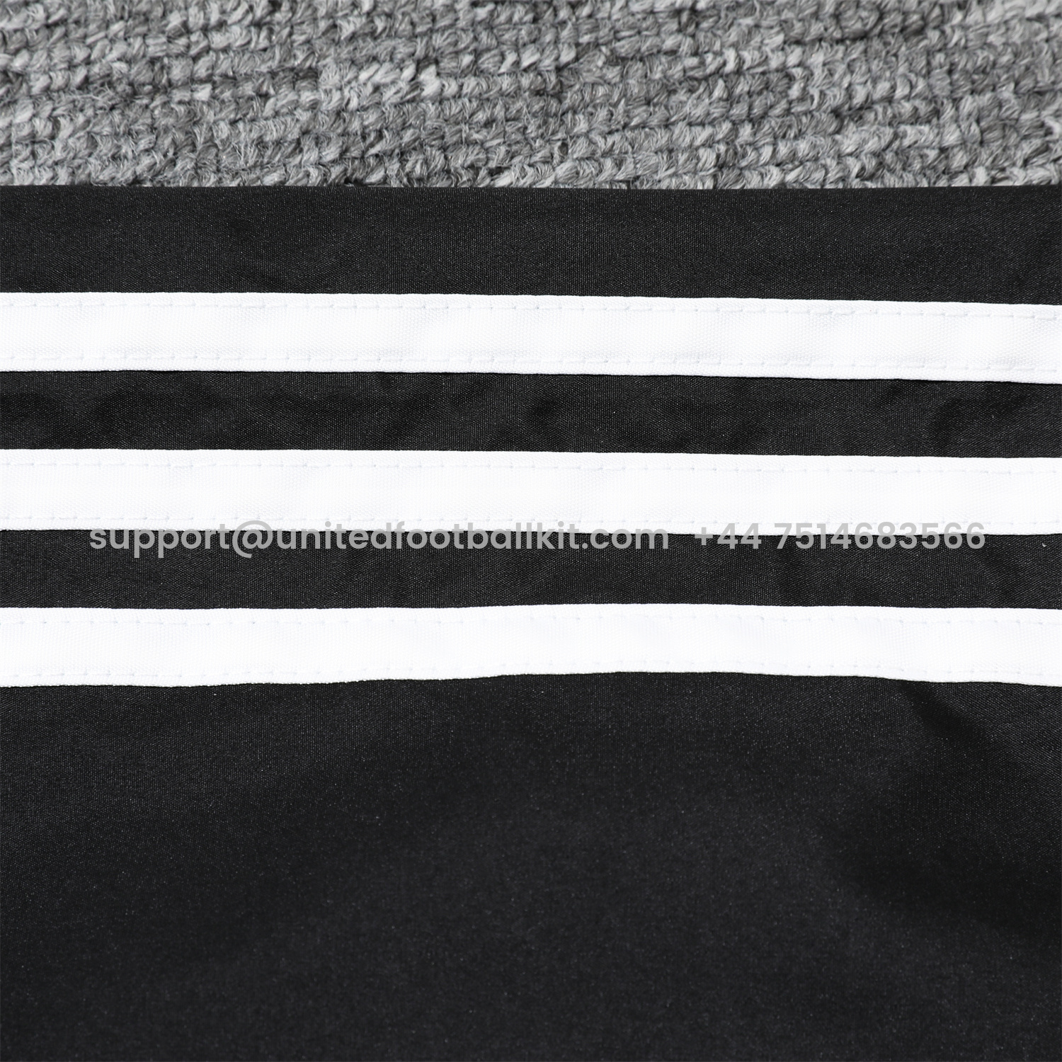 Unitedfootballkit.com | Juventus 25-26 Terrace Icon Windbreaker Jacket - Black -Customize Name, Number and Patch | Worldwide Shipping