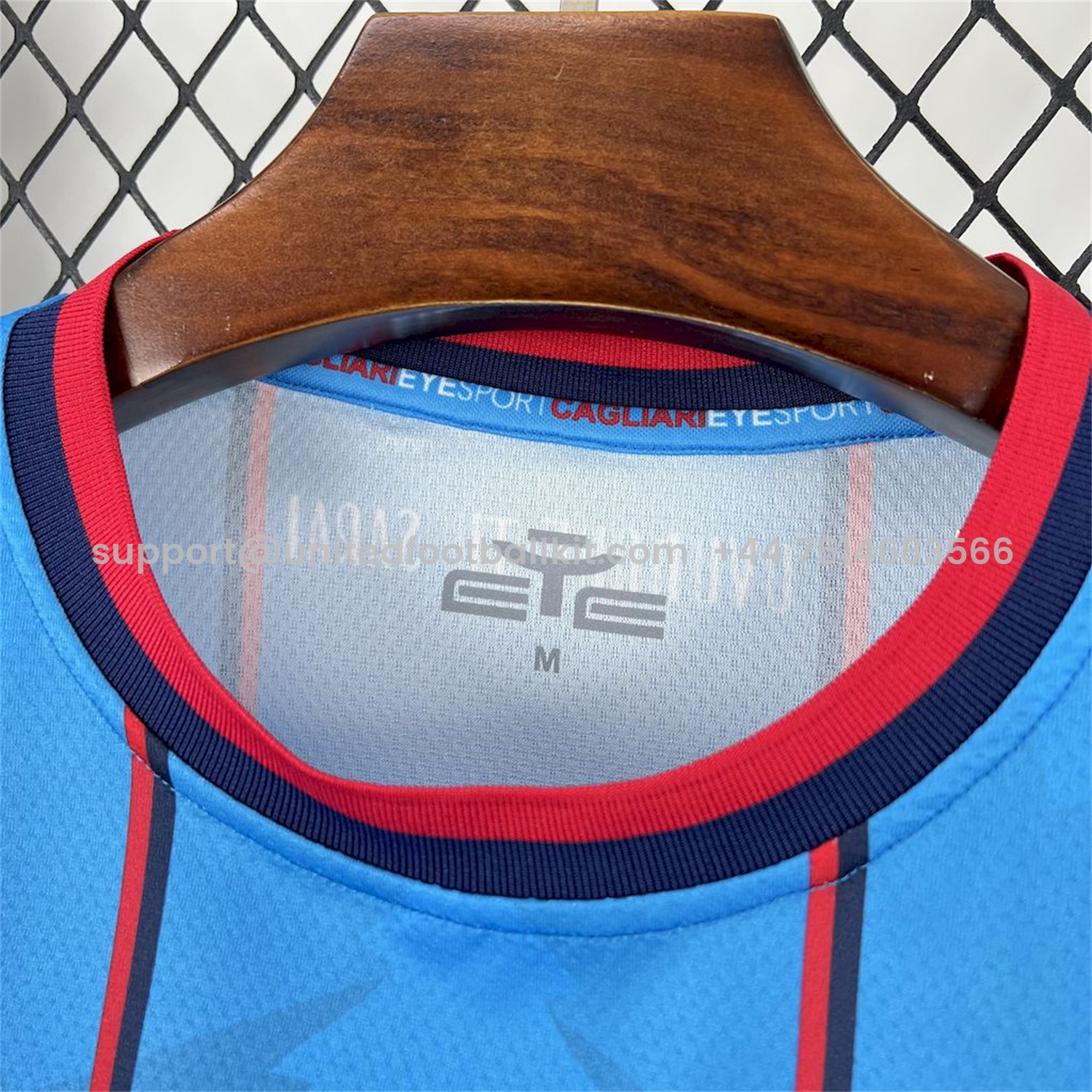 Unitedfootballkit.com | Cagliari Calcio 25-26 Third Jersey - Fans Version -Customize Name, Number and Patch | Worldwide Shipping