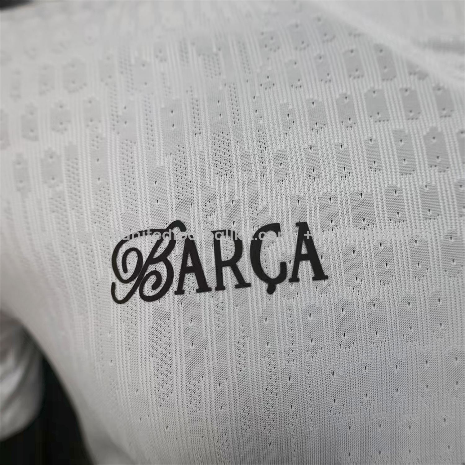Unitedfootballkit.com | Barcelona 25-26 304 White Special Jersey - Player Version -Customize Name, Number and Patch | Worldwide Shipping