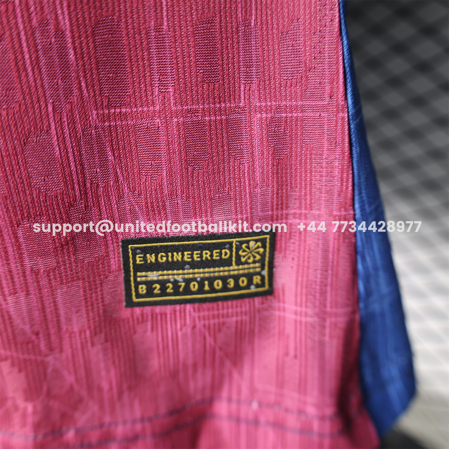 Unitedfootballkit.com | Barcelona 25-26 Red And Blue Gradient Special White Jersey - Player Version -Customize Name, Number and Patch | Worldwide Shipping