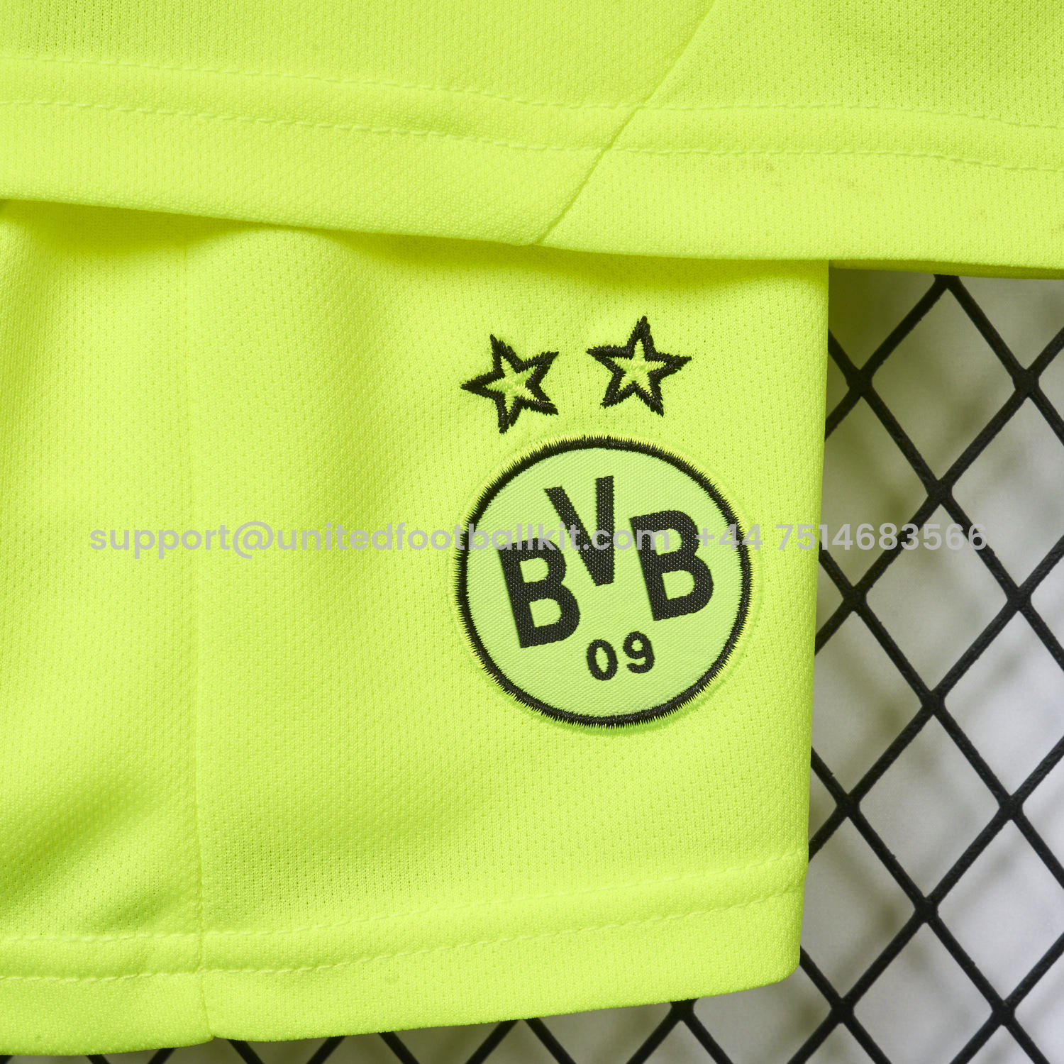 Unitedfootballkit.com | Dortmund 24-25 Yellow Alert Special Edition Kids Kit -Customize Name, Number and Patch | Worldwide Shipping
