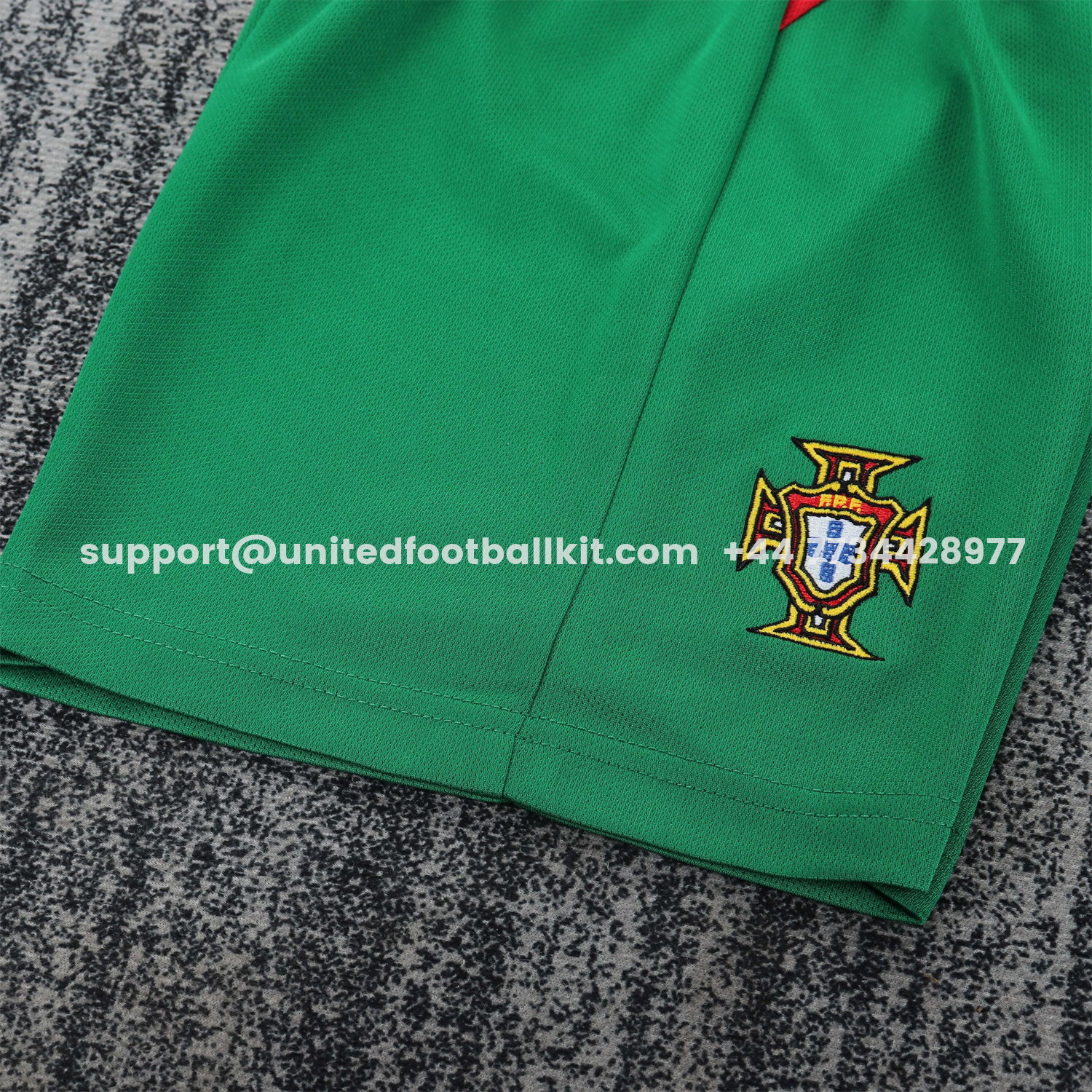 Unitedfootballkit.com | Retro Portugal 2004 Home Long Sleeves Kids Kit -Customize Name, Number and Patch | Worldwide Shipping