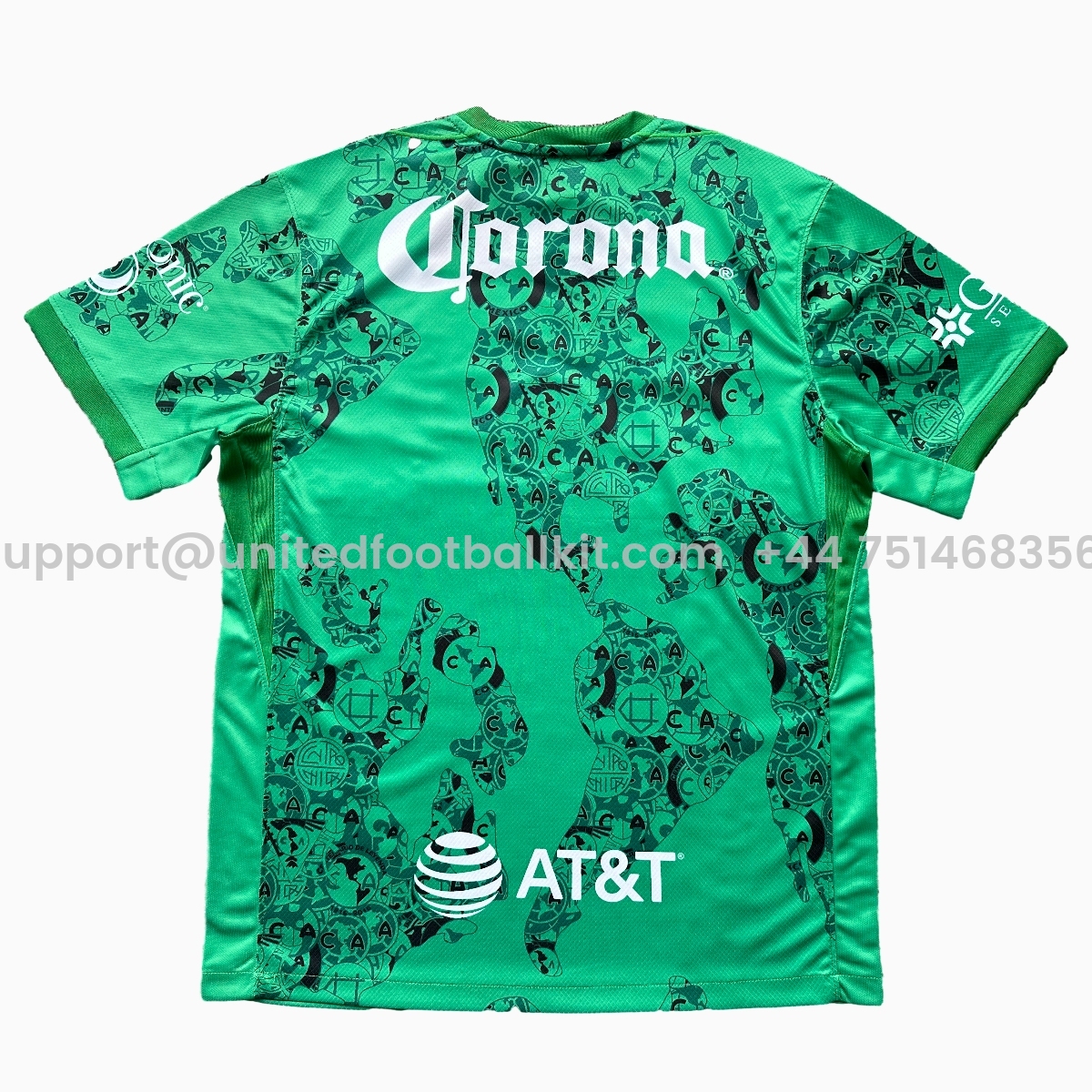 Unitedfootballkit.com | Club América 24-25 Green Goalkeeper Jersey - Fans Version -Customize Name, Number and Patch | Worldwide Shipping