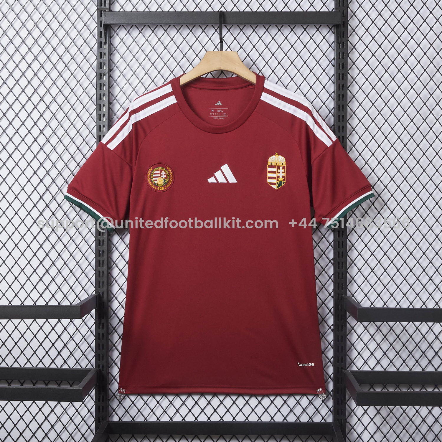 Unitedfootballkit.com | Hungary 2026 Home Jersey - Fans Version -Customize Name, Number and Patch | Worldwide Shipping