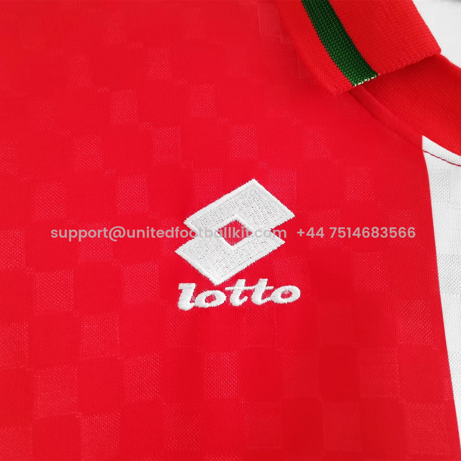 Unitedfootballkit.com | Retro Wales 1996 Home Stadium Jersey -Customize Name, Number and Patch | Worldwide Shipping