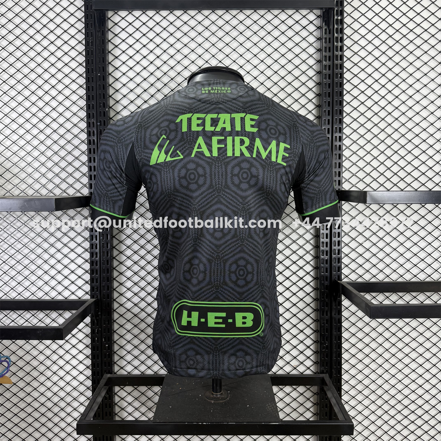 Unitedfootballkit.com | Tigres UANL 25-26 Third Jersey With All Sponsors - Player Version -Customize Name, Number and Patch | Worldwide Shipping