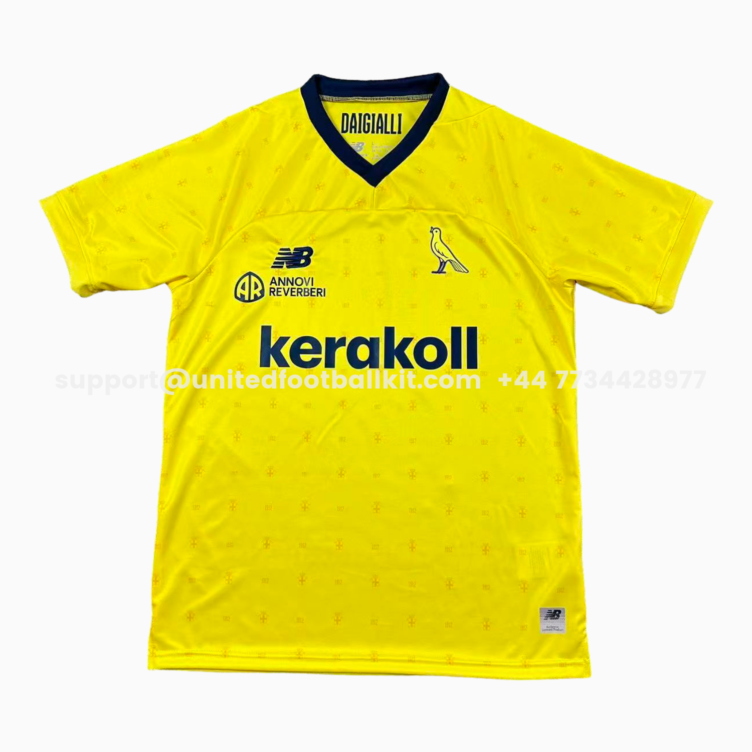 Unitedfootballkit.com | Modena 25-26 Home Jersey - Fans Version -Customize Name, Number and Patch | Worldwide Shipping
