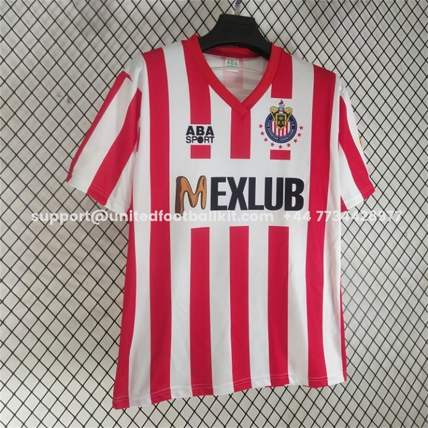 Unitedfootballkit.com | Retro Chivas de Guadalajara 1992-93 Home Jersey -Customize Name, Number and Patch | Worldwide Shipping