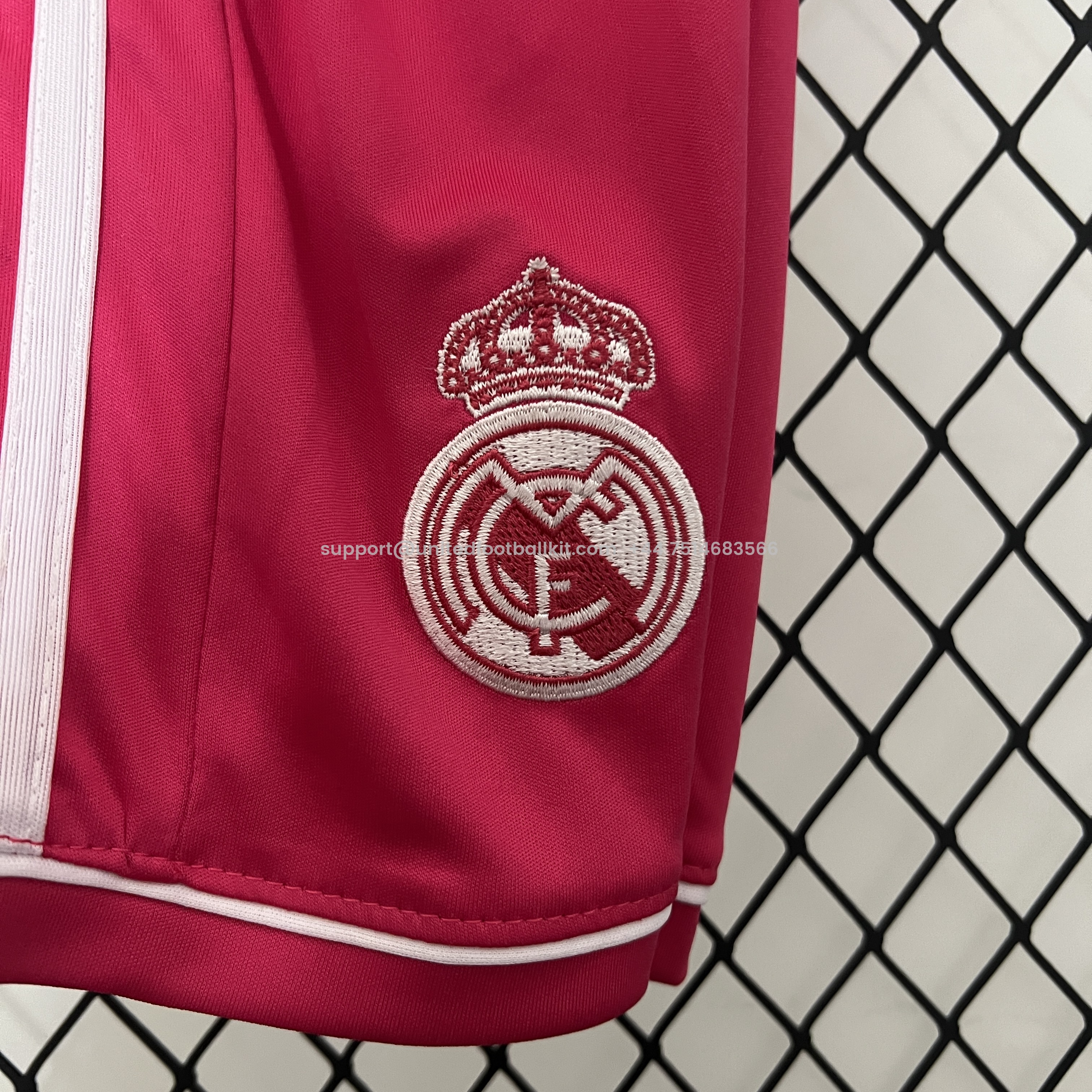 Unitedfootballkit.com | Retro Real Madrid 14-15 Away Stadium Kids Kit -Customize Name, Number and Patch | Worldwide Shipping