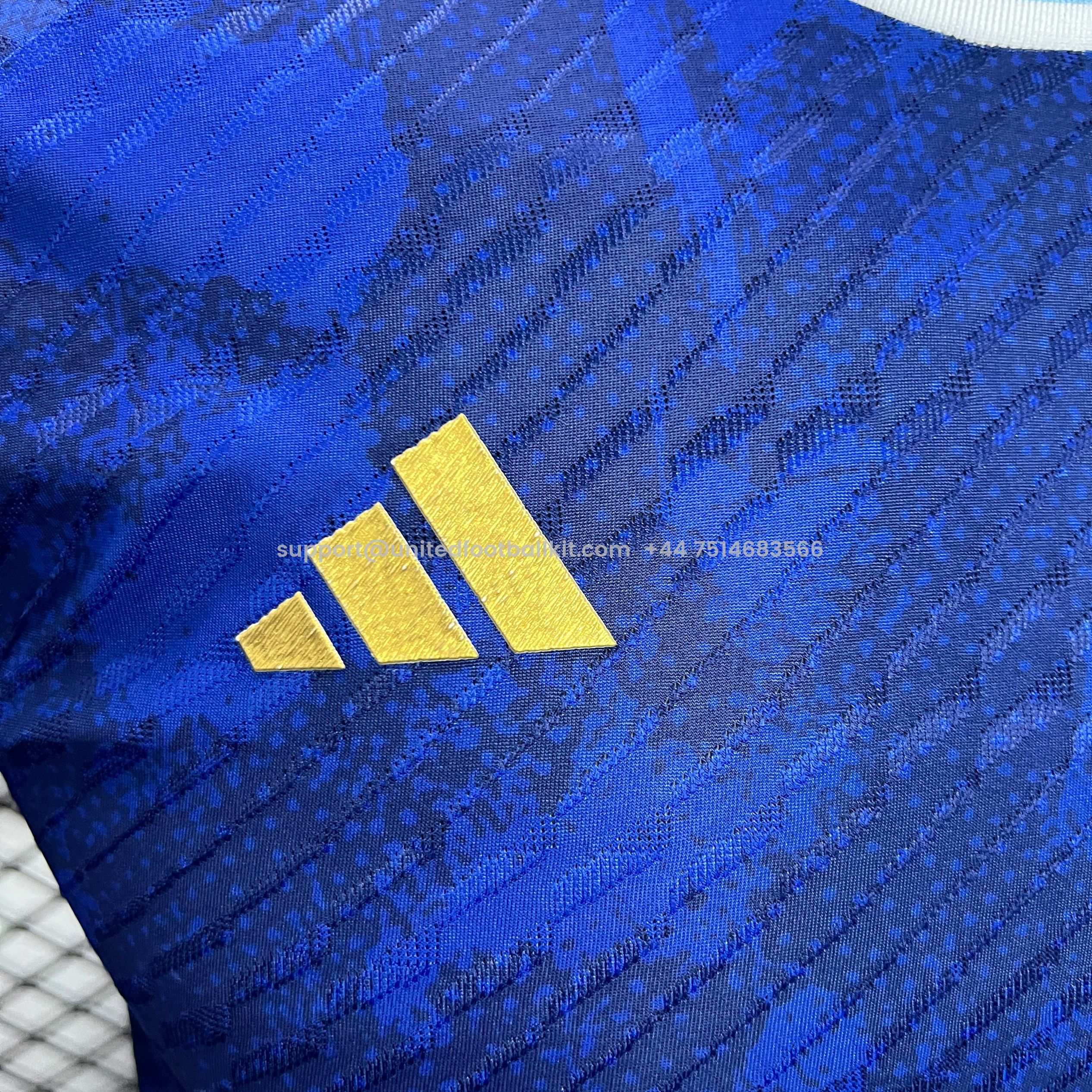 Unitedfootballkit.com | Argentina 2024 Blue Special Edition Jersey - Player Version -Customize Name, Number and Patch | Worldwide Shipping