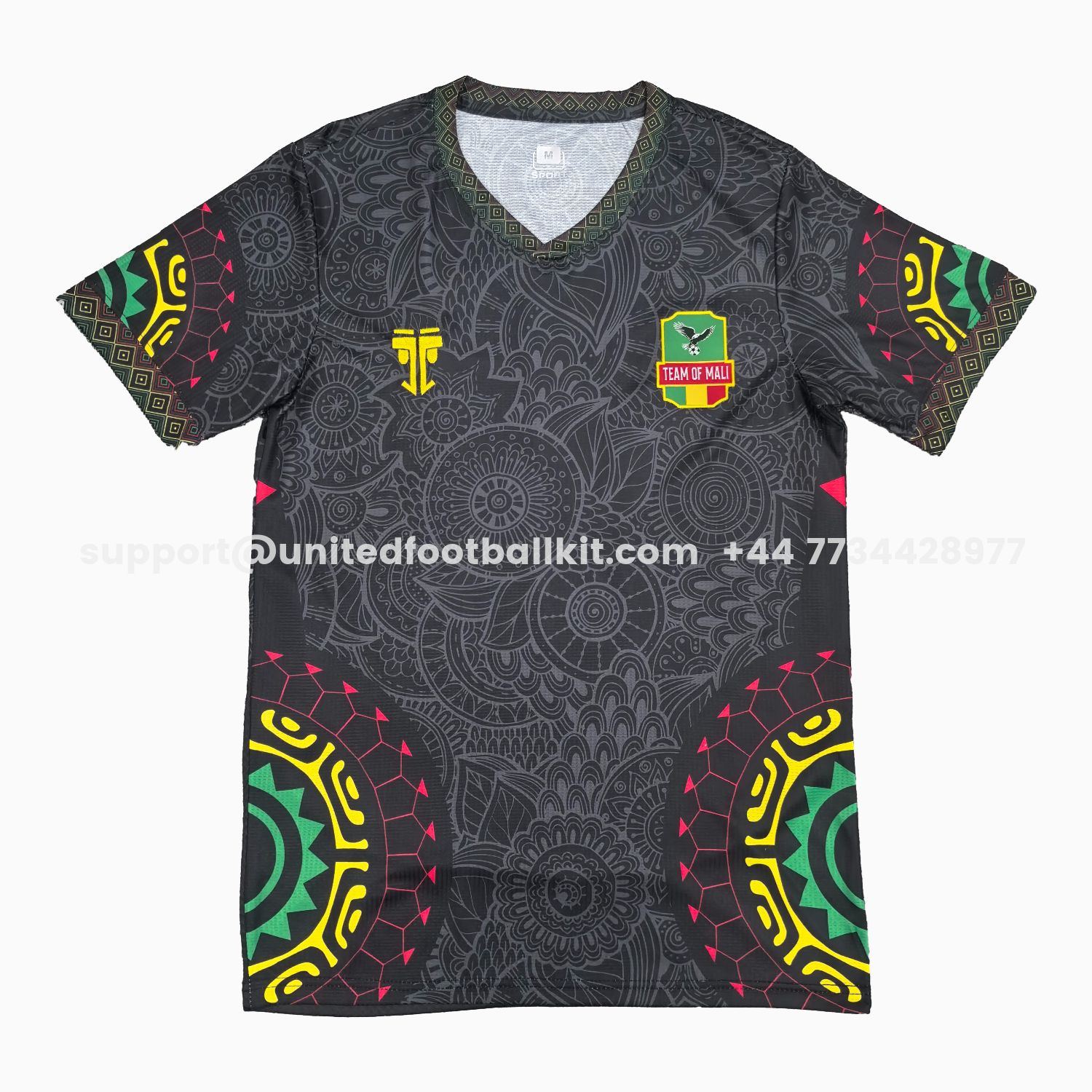 Unitedfootballkit.com | Mali 25-26 Black Special Jersey - Fans Version -Customize Name, Number and Patch | Worldwide Shipping