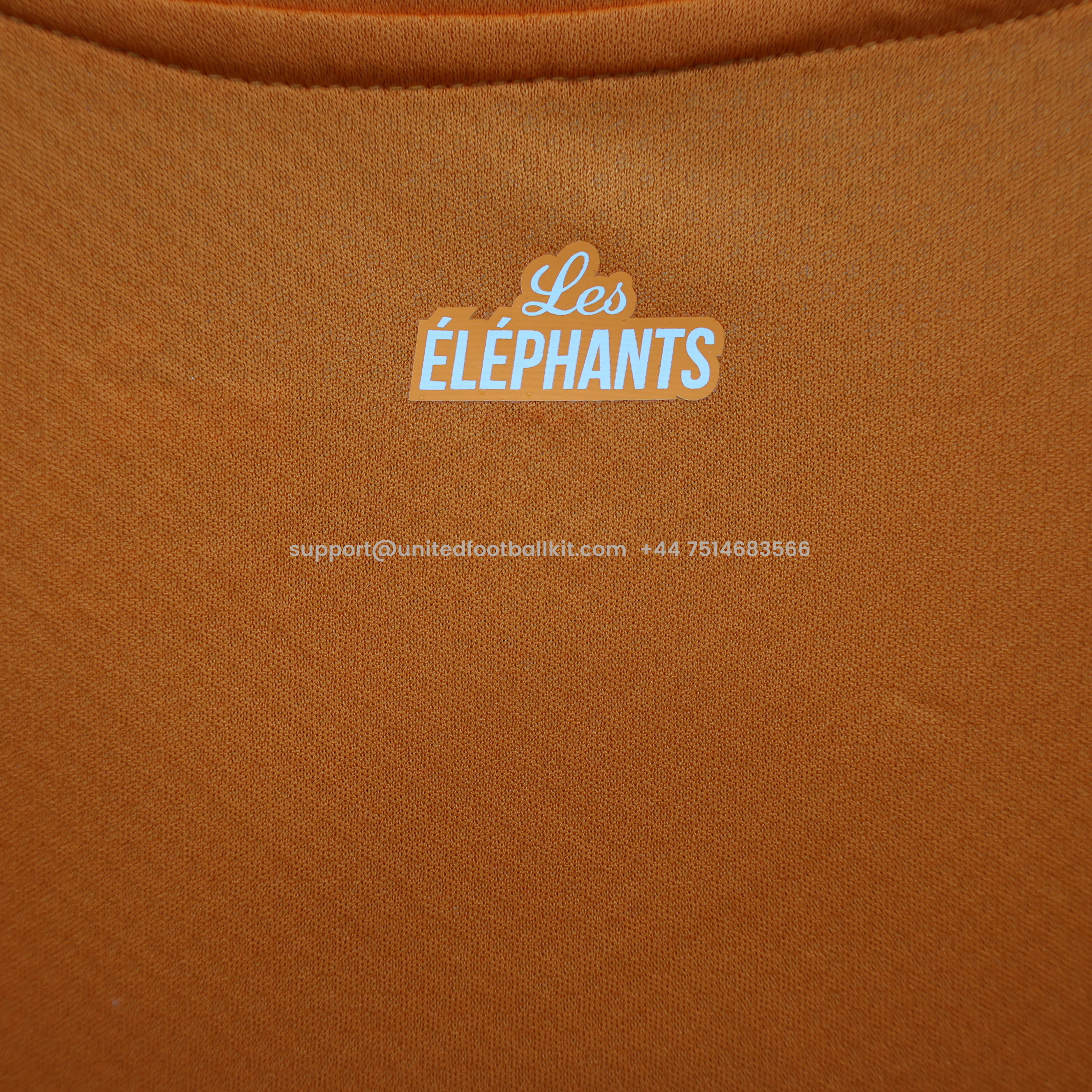 Unitedfootballkit.com | Cote d'Ivoire 22-23 Home Stadium Jersey - Fans Version -Customize Name, Number and Patch | Worldwide Shipping