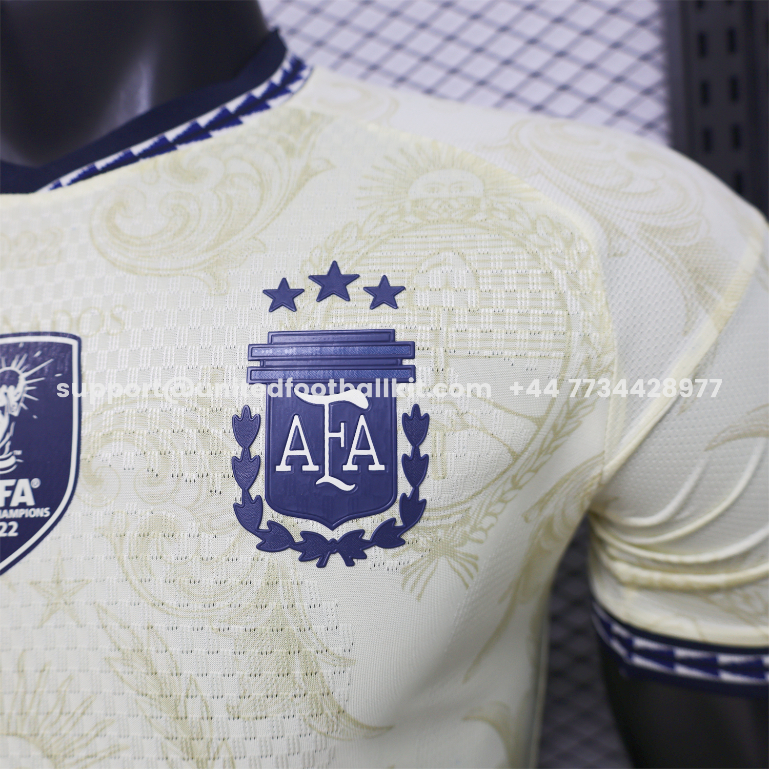 Unitedfootballkit.com | Argentina 2026 Sol de Mayo Yellow Special Jersey - Player Version -Customize Name, Number and Patch | Worldwide Shipping