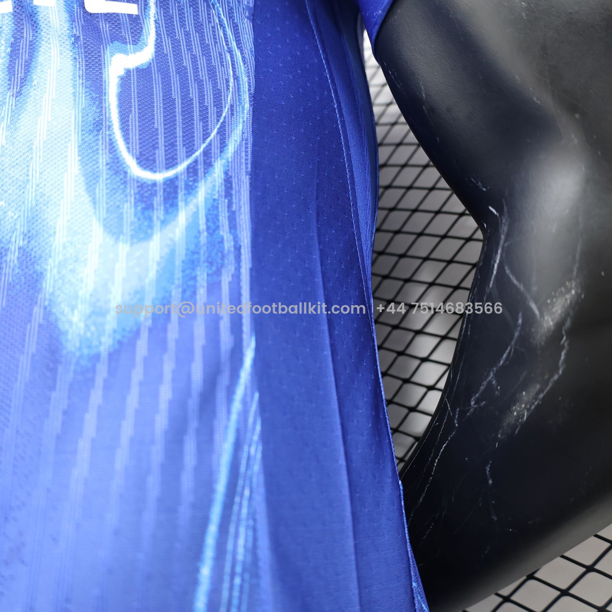 Unitedfootballkit.com | C.H.E.L.S.E.A 24-25 Home Stadium Jersey With Chest Advertisement - Player Version -Customize Name, Number and Patch | Worldwide Shipping