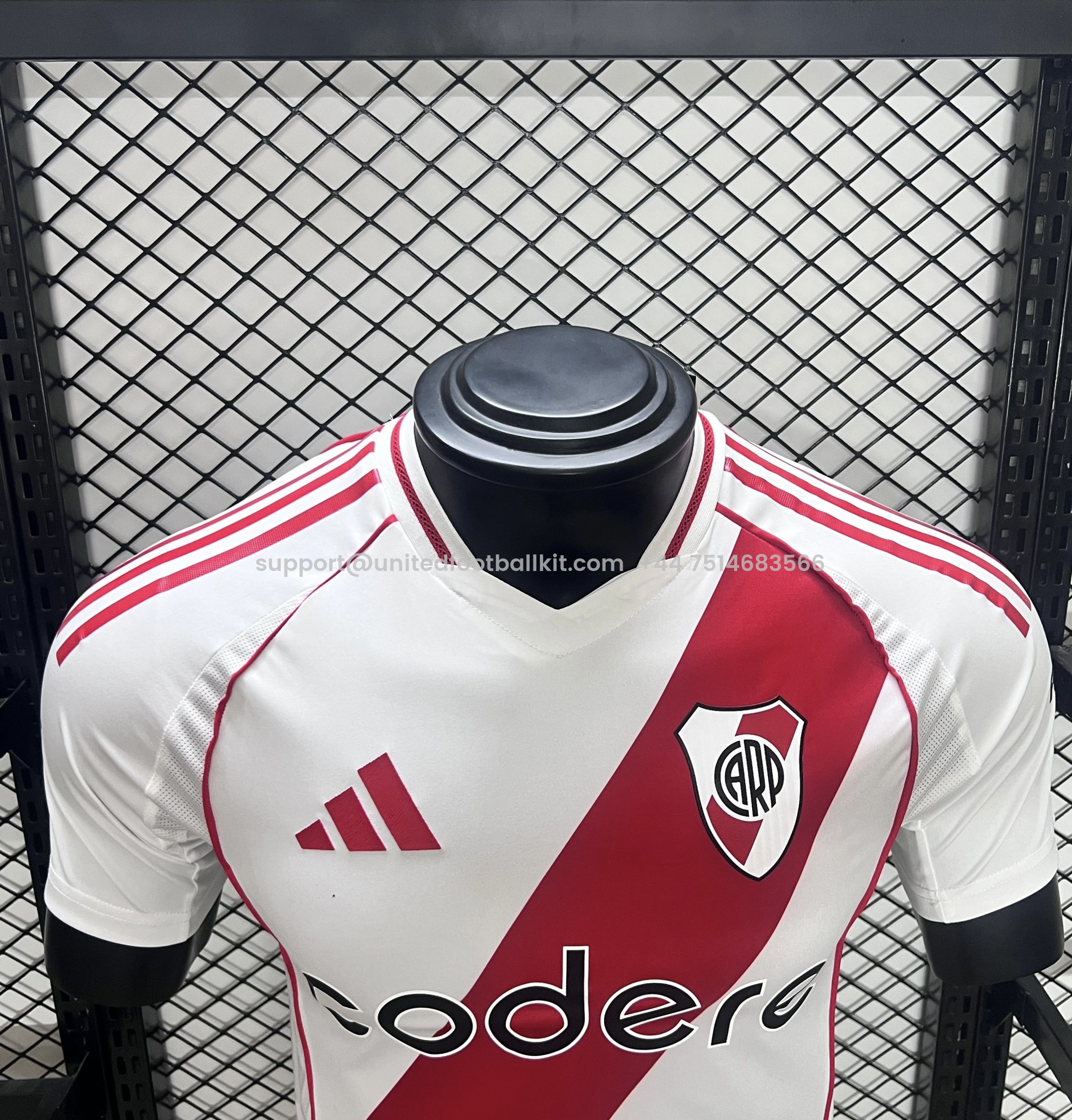 Unitedfootballkit.com | River Plate 24-25 Home Stadium Jersey - Player Version -Customize Name, Number and Patch | Worldwide Shipping