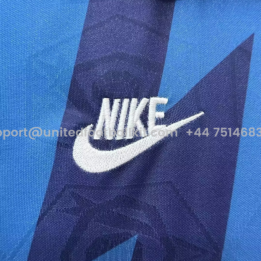 Unitedfootballkit.com | Retro Arsenal 95-96 Away Long Sleeve Jersey -Customize Name, Number and Patch | Worldwide Shipping