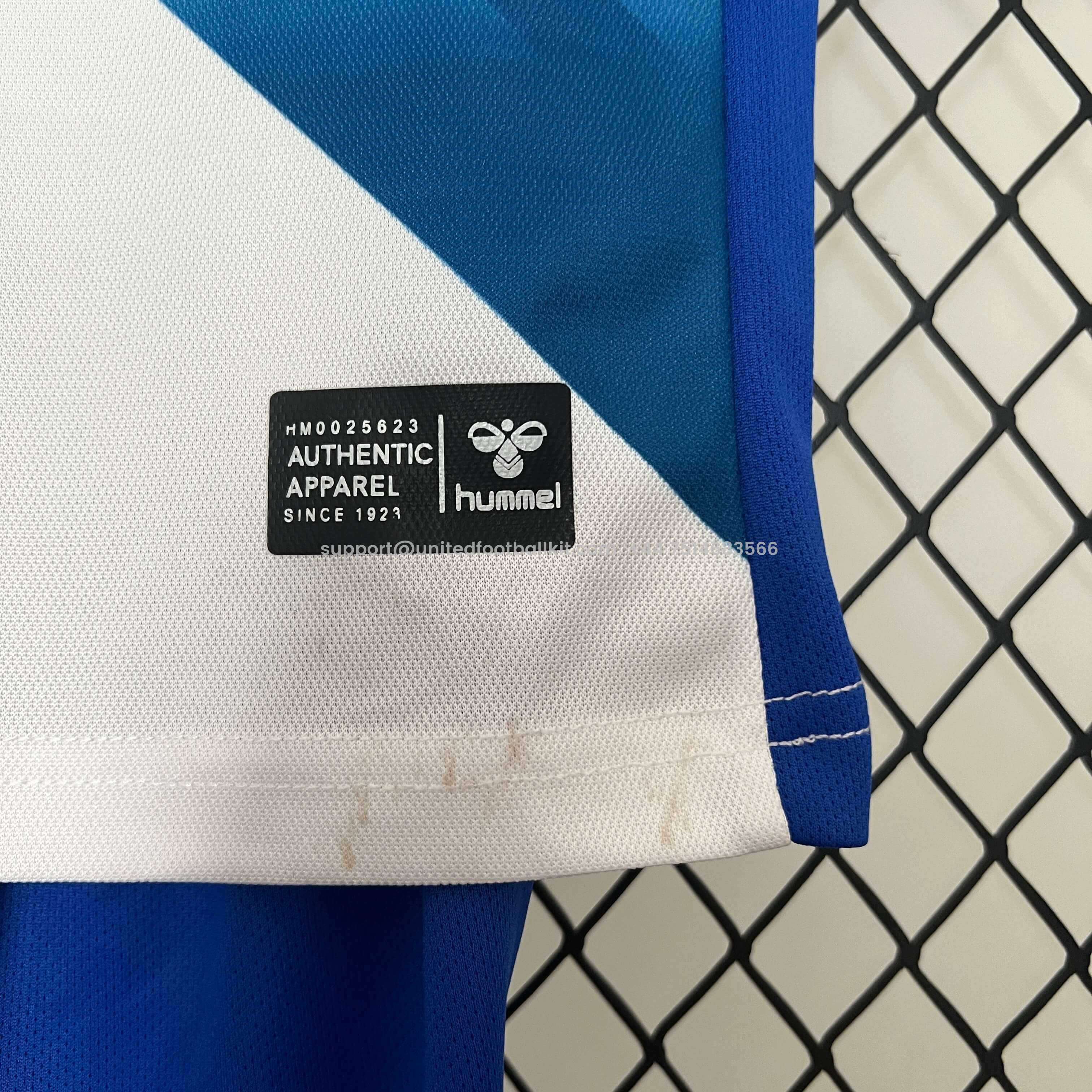 Unitedfootballkit.com | Tenerife 24-25 Home Stadium Kids Kit -Customize Name, Number and Patch | Worldwide Shipping