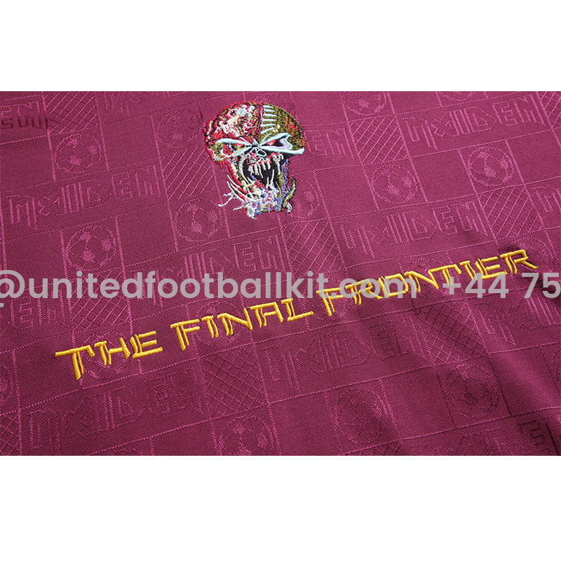 Unitedfootballkit.com | Retro Iron Maiden 2010 Away Jersey -Customize Name, Number and Patch | Worldwide Shipping