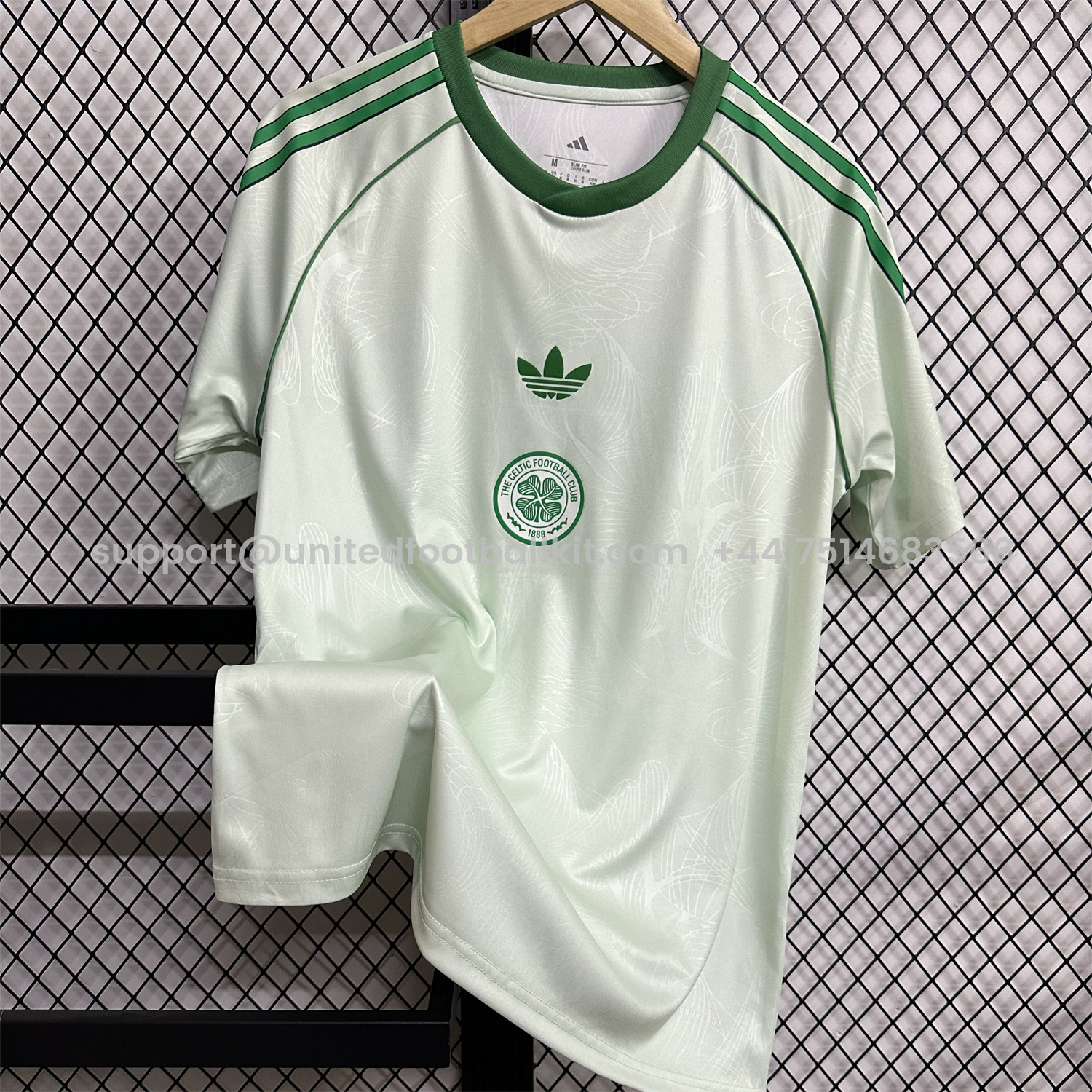 Unitedfootballkit.com | Celtic 24-25 Originals Green St. Patrick's Day Jersey - Fans Version -Customize Name, Number and Patch | Worldwide Shipping