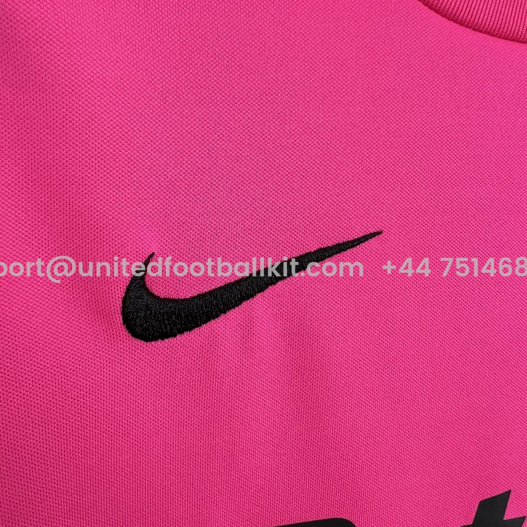 Unitedfootballkit.com | Sporting CP Portugal 24-25 Pink October Kids Kit -Customize Name, Number and Patch | Worldwide Shipping