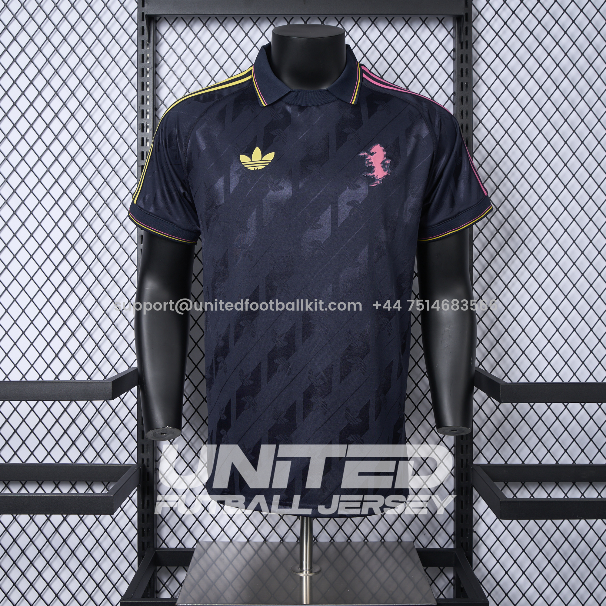 Unitedfootballkit.com | Juventus 24-25 Originals LFSTLR Deep Blue Jersey - Player Version -Customize Name, Number and Patch | Worldwide Shipping