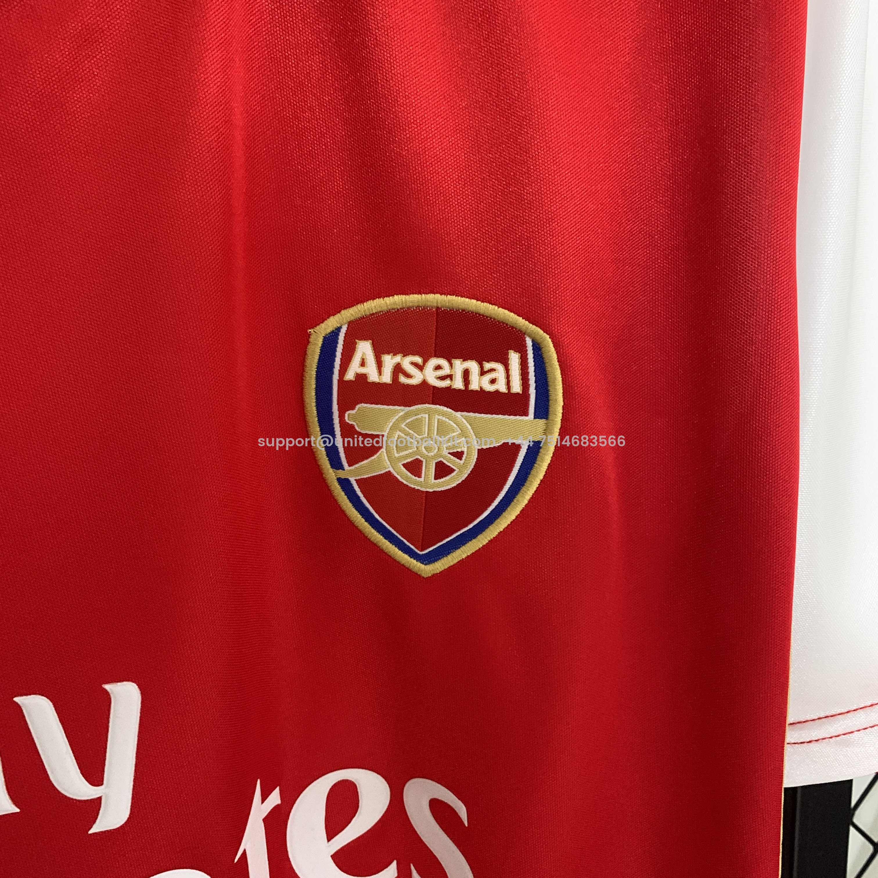 Unitedfootballkit.com | Retro Arsenal 06-08 Home Stadium Jersey -Customize Name, Number and Patch | Worldwide Shipping