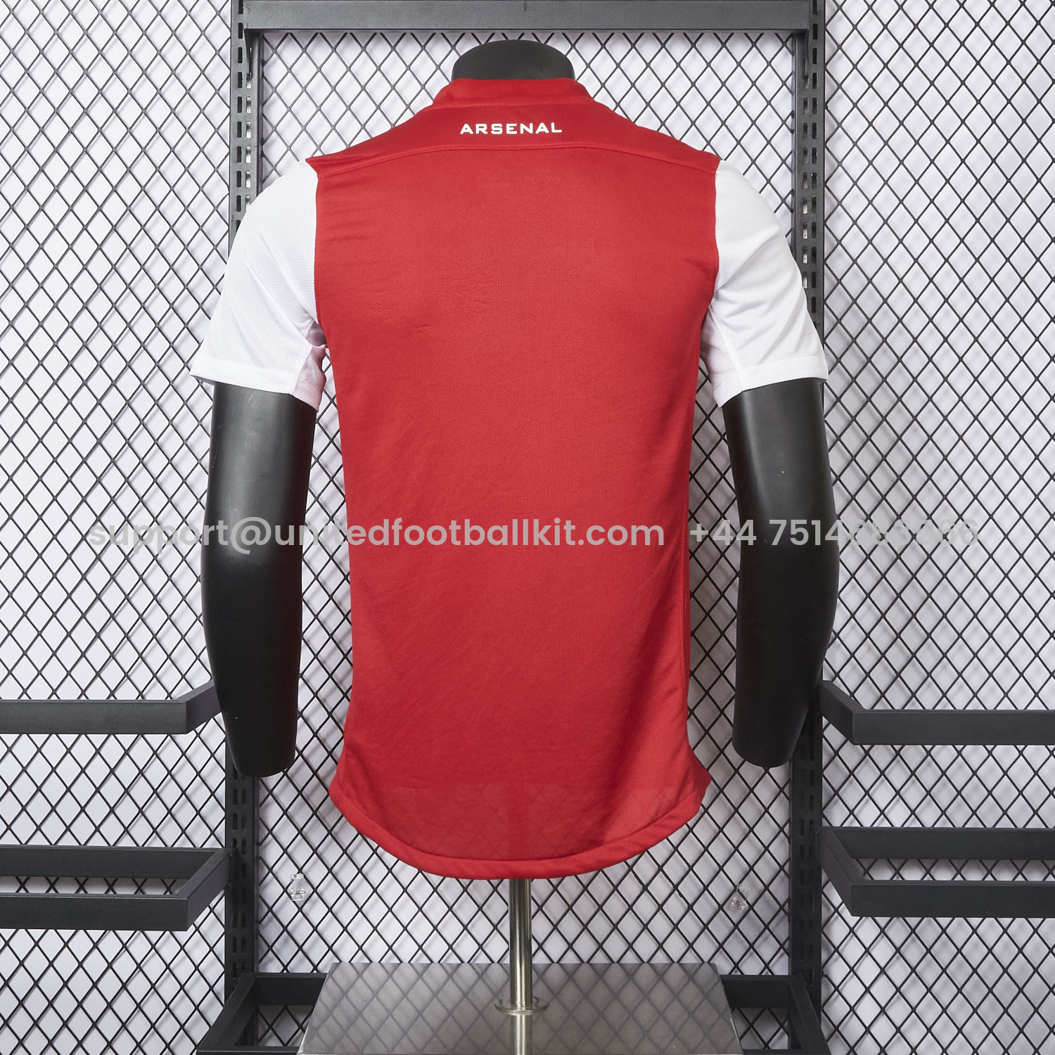Unitedfootballkit.com | Retro Arsenal 2011-12 Home Jersey - Player Version -Customize Name, Number and Patch | Worldwide Shipping