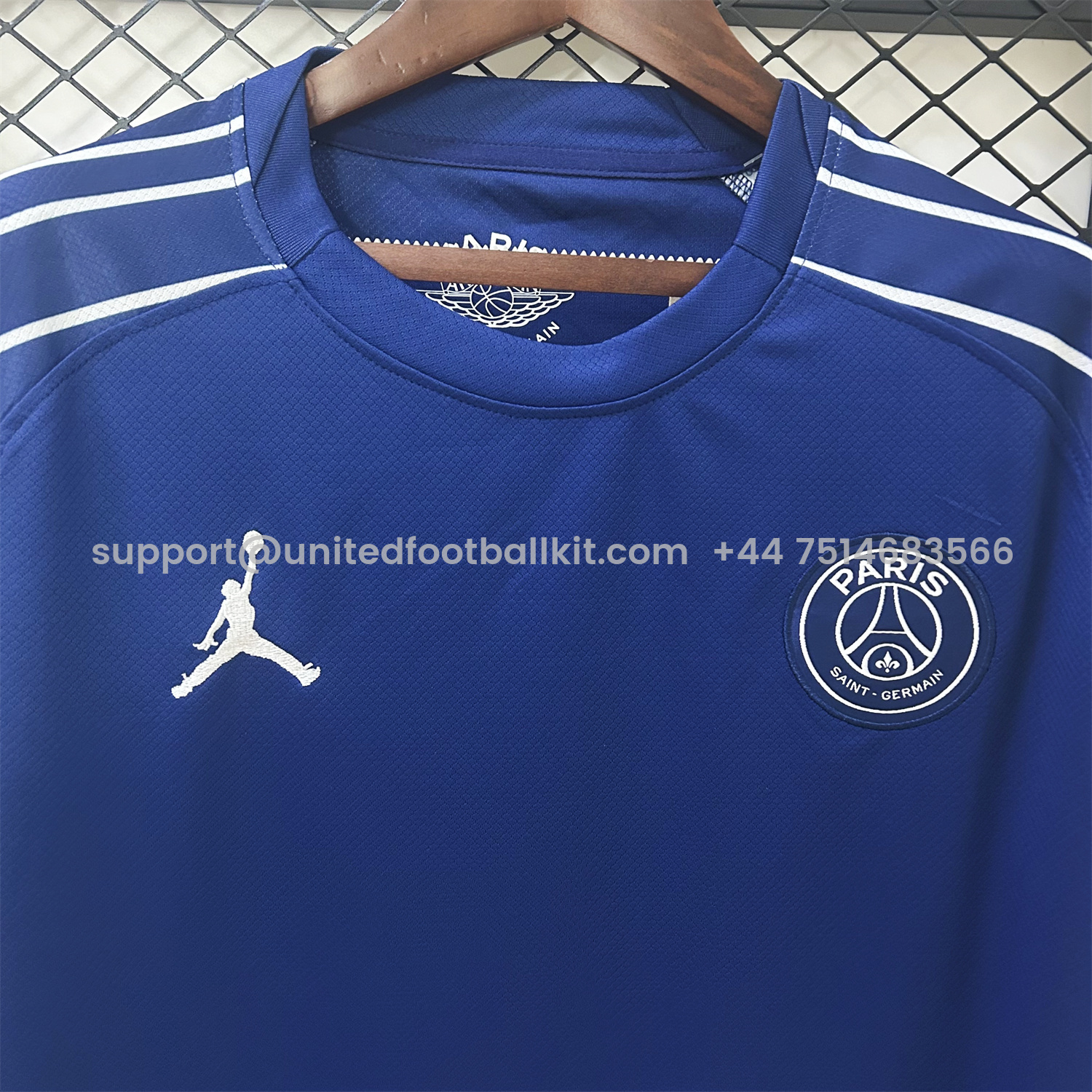 Unitedfootballkit.com | Paris Saint-Germain PSG 24-25 Fourth Unsponsored Long Sleeves Jersey - Fans Version -Customize Name, Number and Patch | Worldwide Shipping