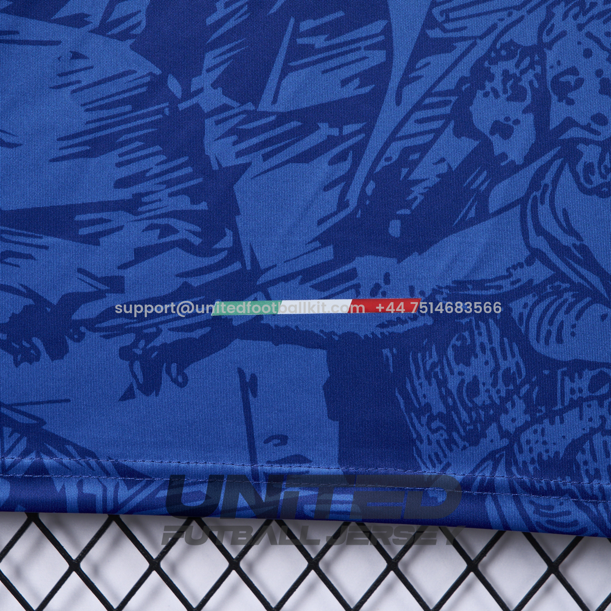 Unitedfootballkit.com | Italy 2024 Blue Special Edition Jersey - Fans Version -Customize Name, Number and Patch | Worldwide Shipping