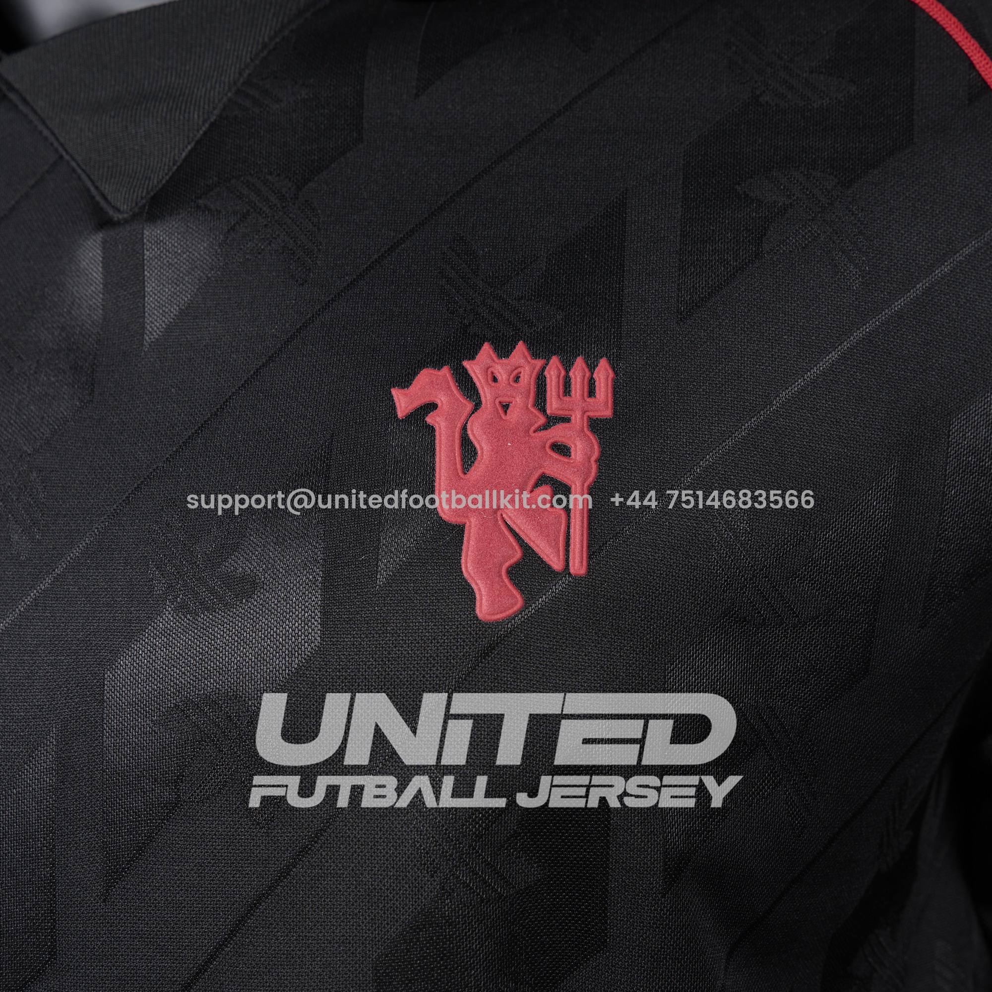 Unitedfootballkit.com | Manchester United 24-25 Originals LFSTLR Long Sleeve Black Jersey - Player Version -Customize Name, Number and Patch | Worldwide Shipping