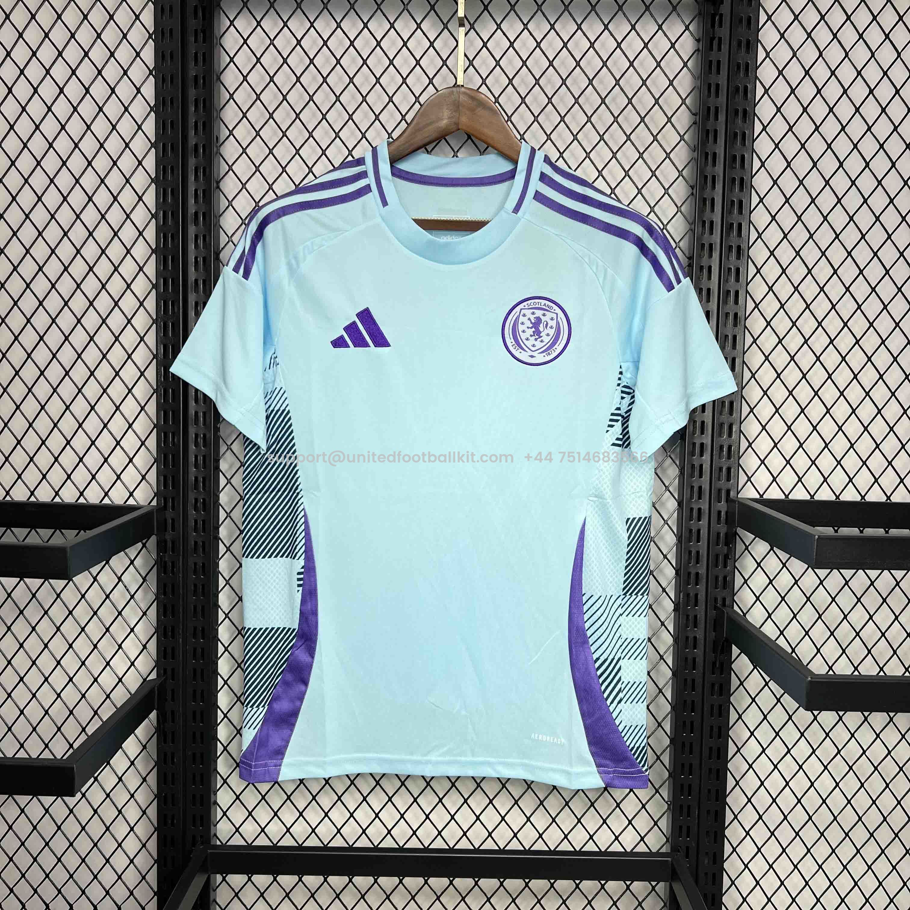 Unitedfootballkit.com | S-c-o.t l.a-n.d 2024 Away Stadium Jersey - Fans Version -Customize Name, Number and Patch | Worldwide Shipping
