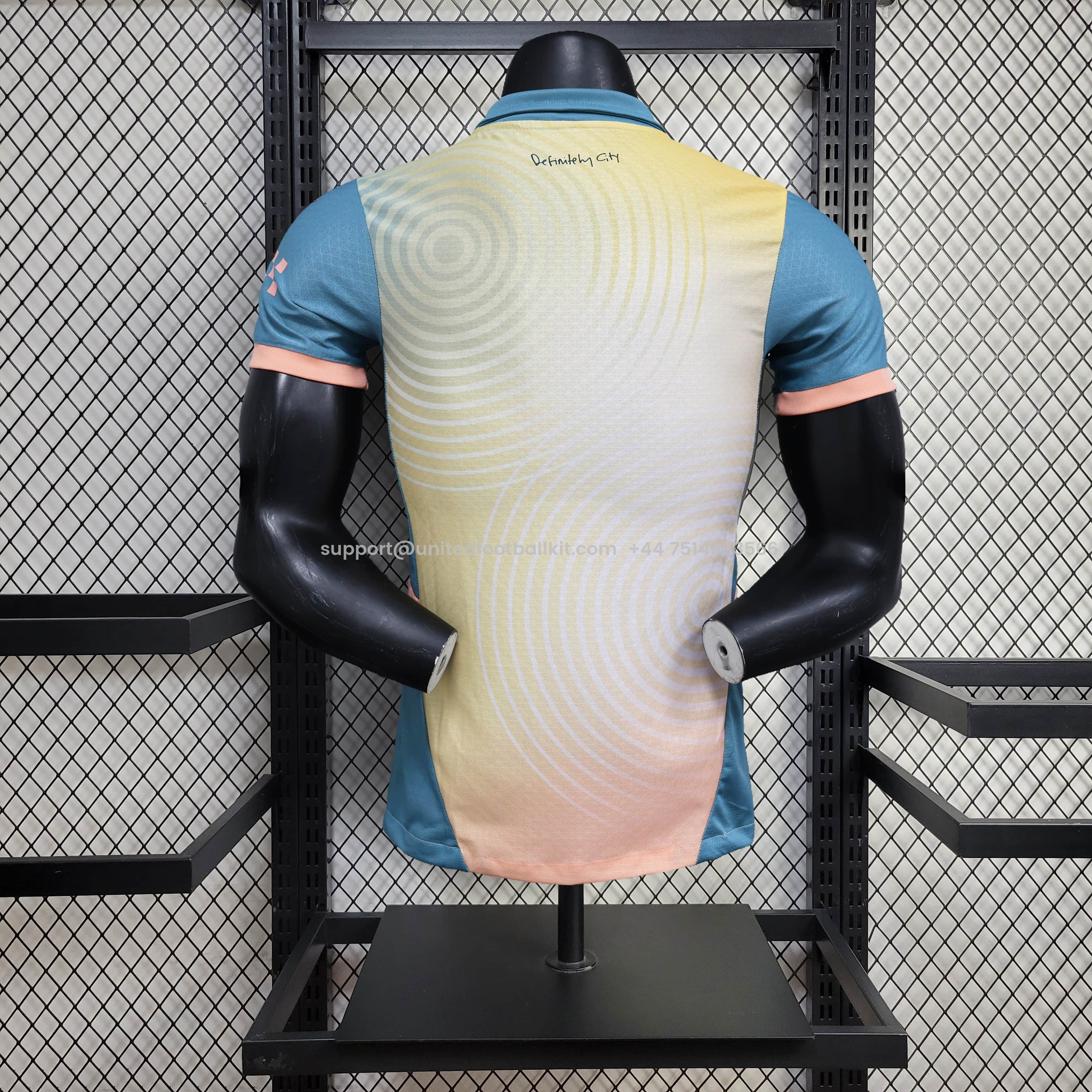 Unitedfootballkit.com | Manchester City 24-25 Fourth Jersey - Player Version -Customize Name, Number and Patch | Worldwide Shipping