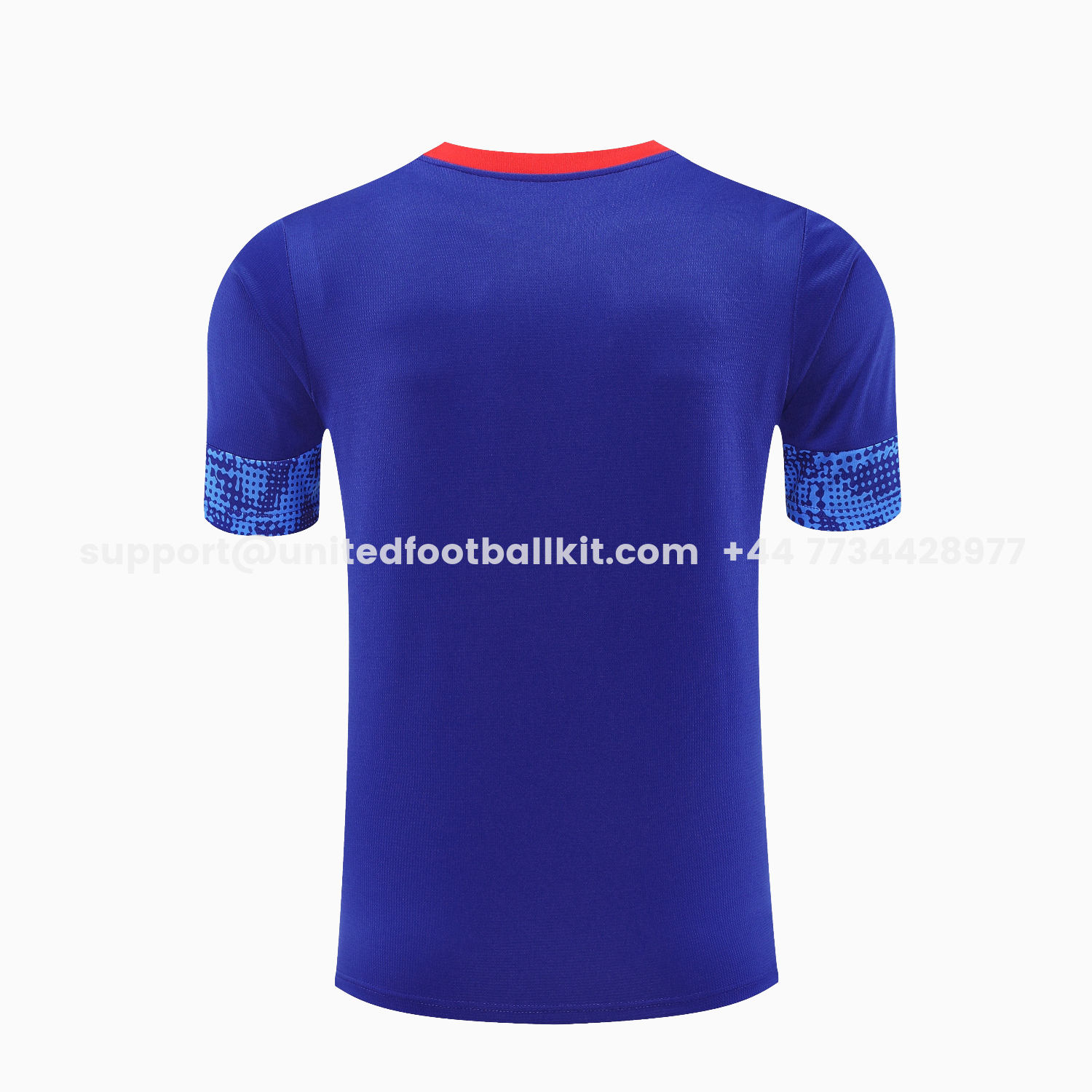 Unitedfootballkit.com | RB Leipzig 25-26 Short-Sleeve Training Set - Blue Top & Blue Shorts -Customize Name, Number and Patch | Worldwide Shipping