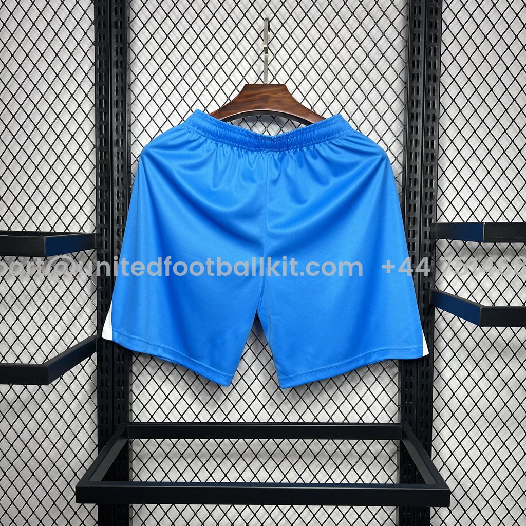 Unitedfootballkit.com | Napoli 24-25 Away Shorts - Fans Version -Customize Name, Number and Patch | Worldwide Shipping