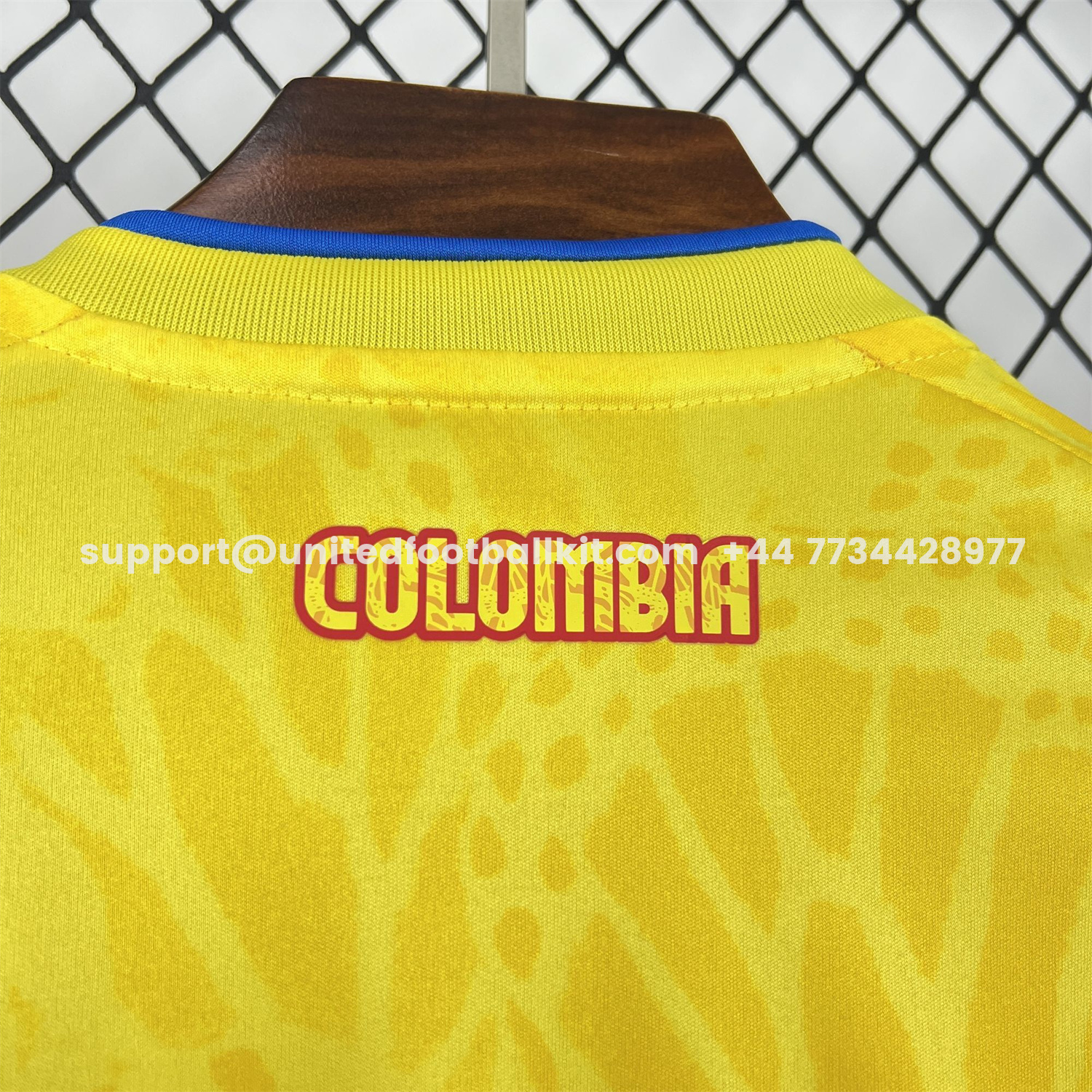 Unitedfootballkit.com | Colombia 2026 Home Long Sleeves Jersey - Fans Version -Customize Name, Number and Patch | Worldwide Shipping