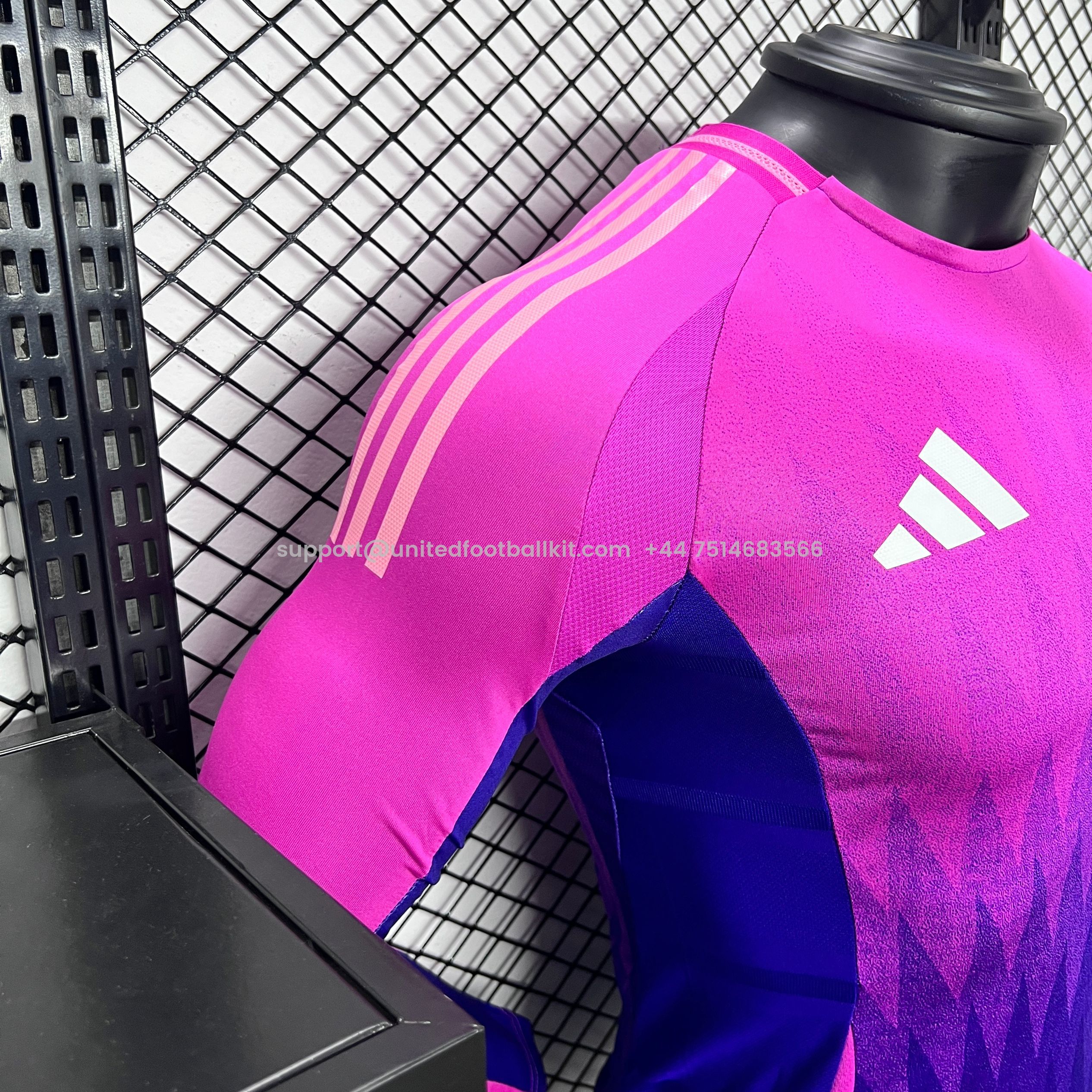 Unitedfootballkit.com | Germany 2024 Away Stadium Long Sleeve Jersey - Player Version -Customize Name, Number and Patch | Worldwide Shipping